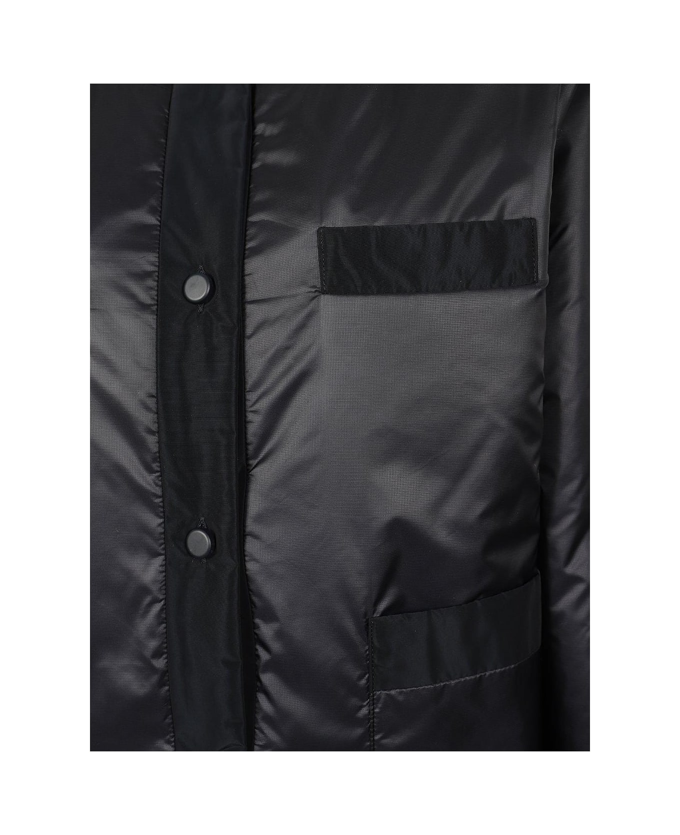 Aspesi Crewneck Padded Jacket - Navy