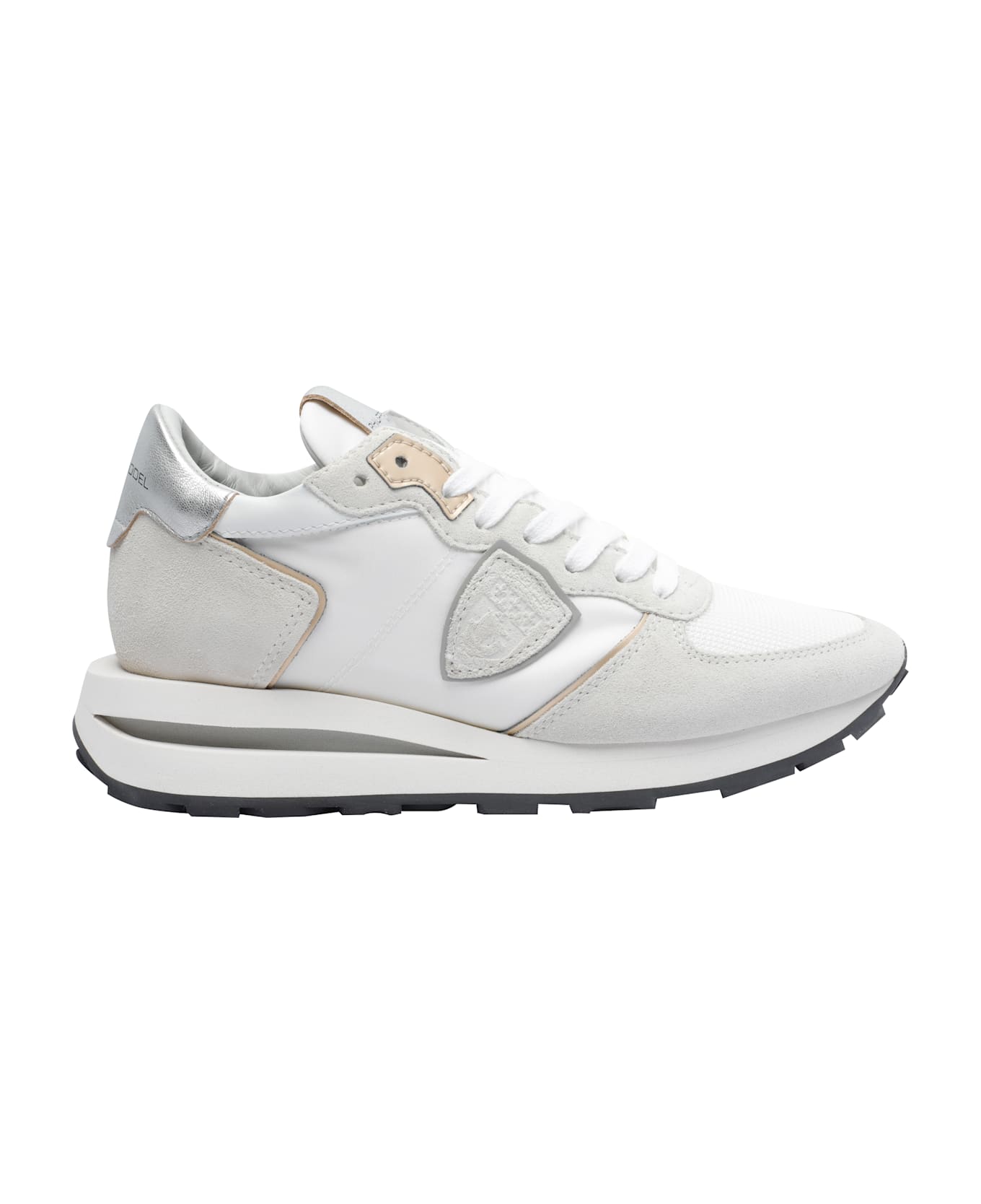 Philippe Model Tropez Haute Sneakers - White