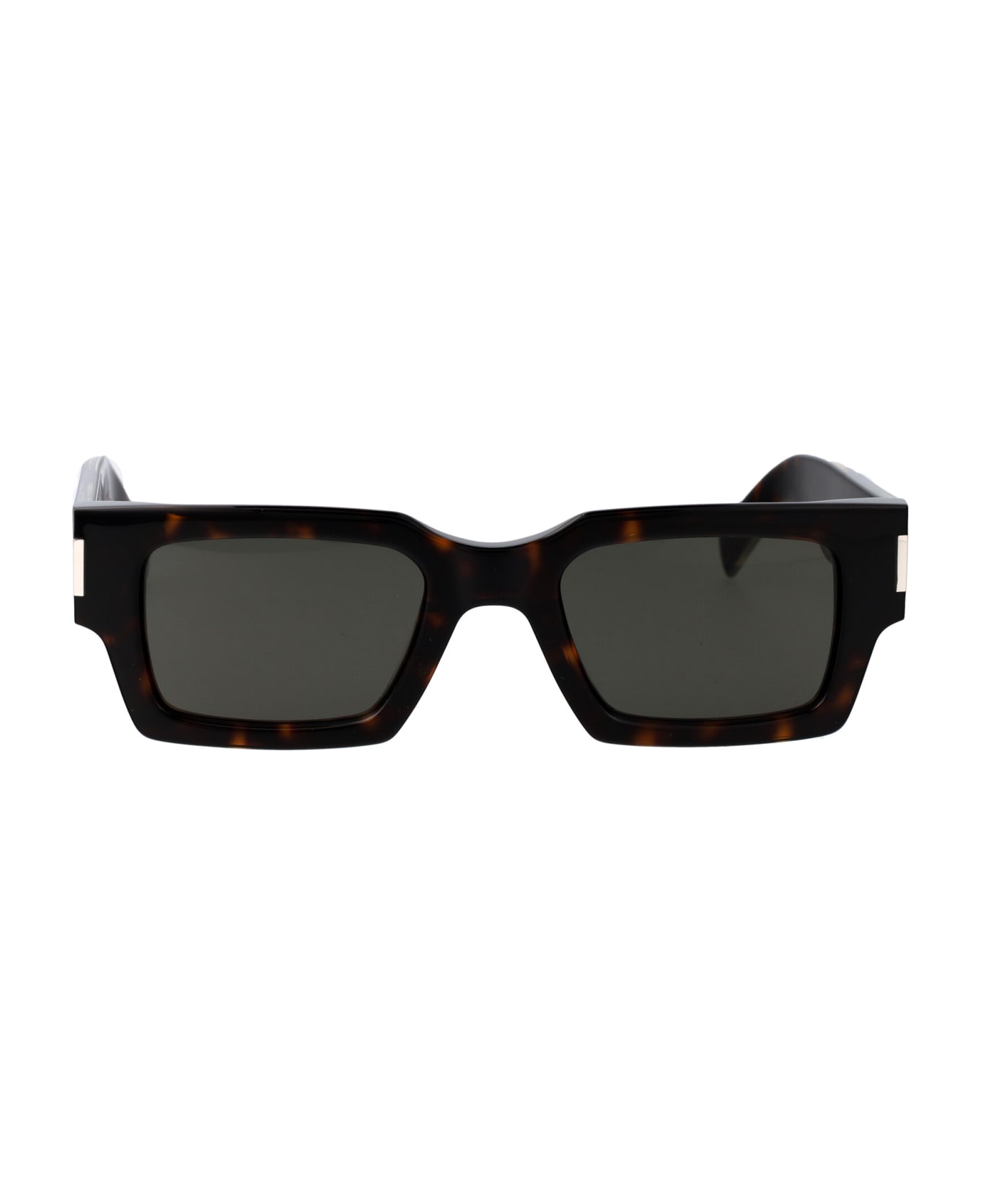 Saint Laurent Eyewear Sl 572 Sunglasses - HAVANA-CRYSTAL-GREY