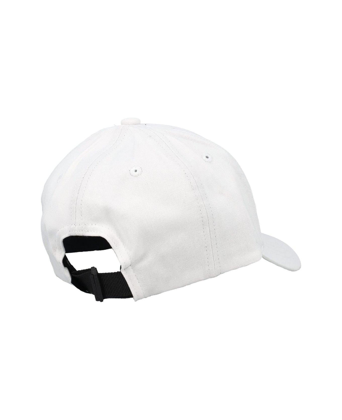Stone Island Baseball Cap - White 帽子