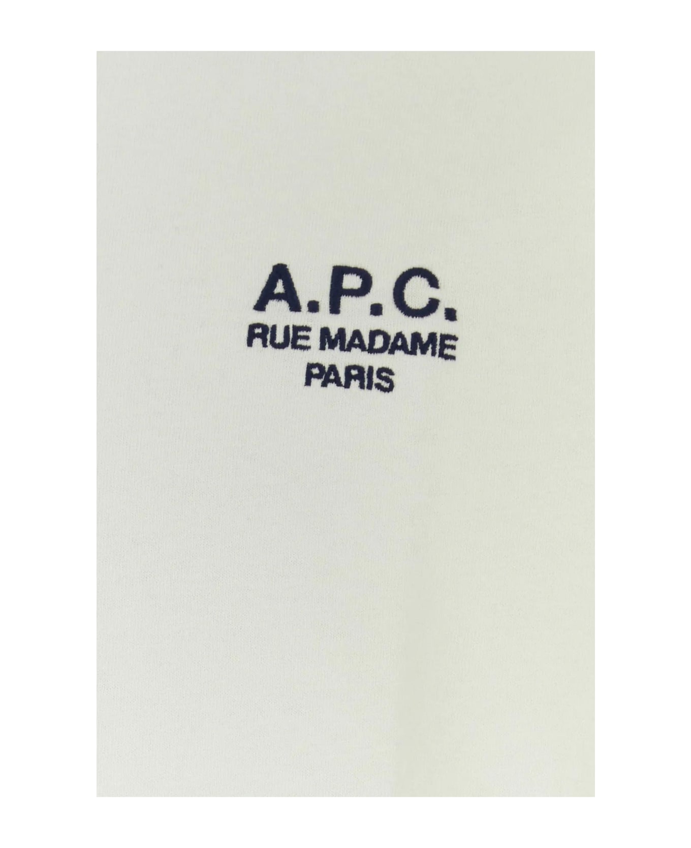 A.P.C. Standard Grand Vcp T-shirt - BLANCDARKNAVY