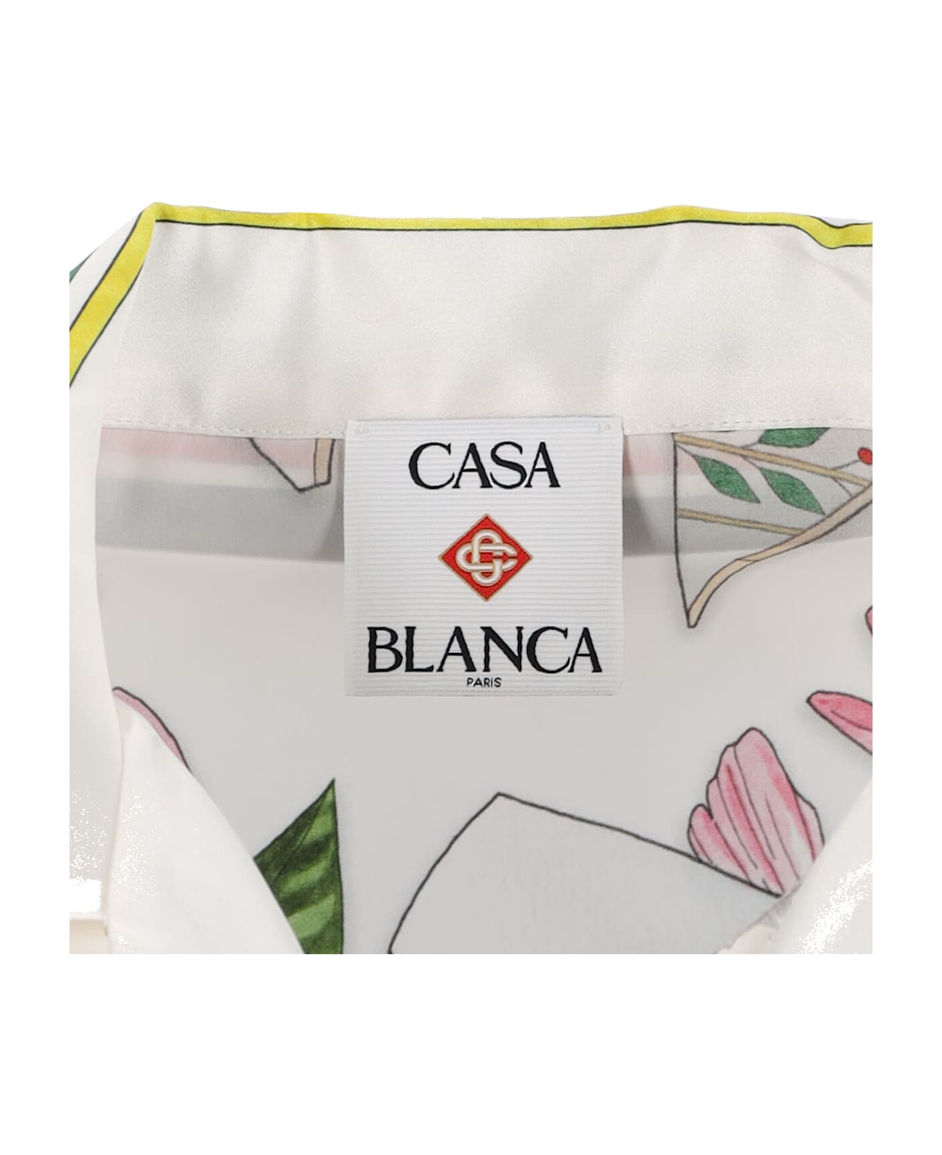 Casablanca 
le Vase Brise
 Silk Shirt - Multicolor