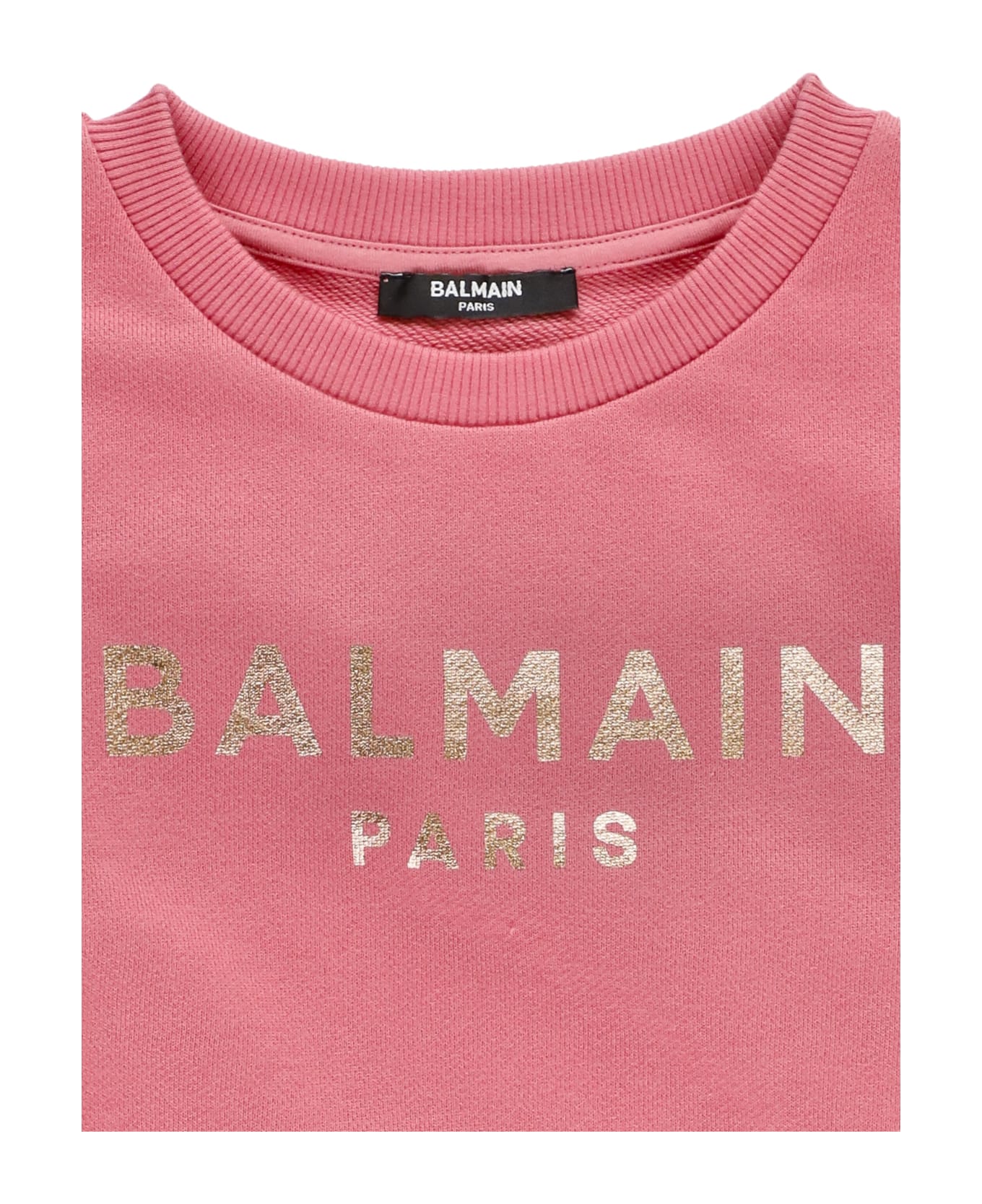 Balmain Logoed Sweater - Pink
