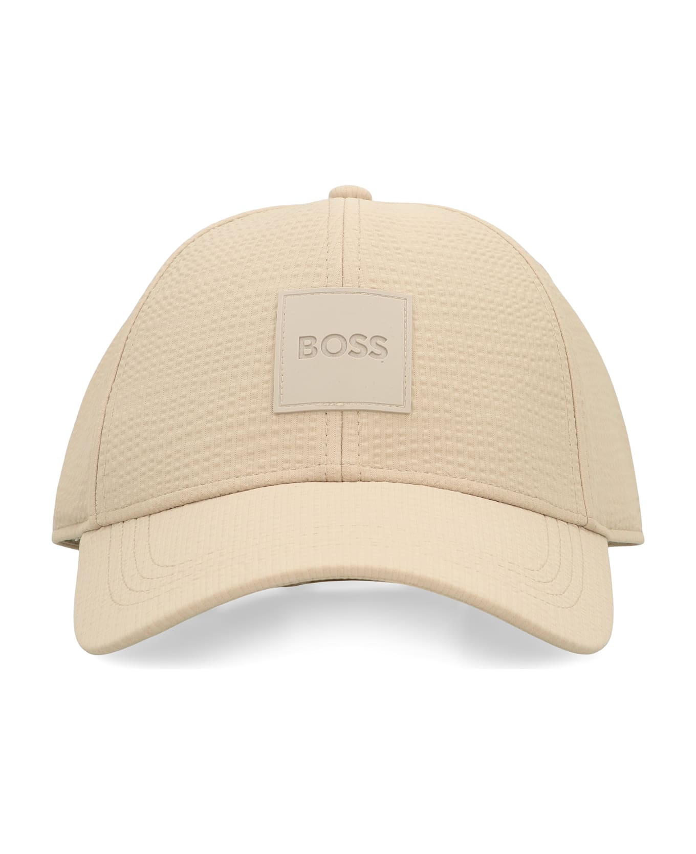 Hugo Boss Baseball Cap With Logo - panna