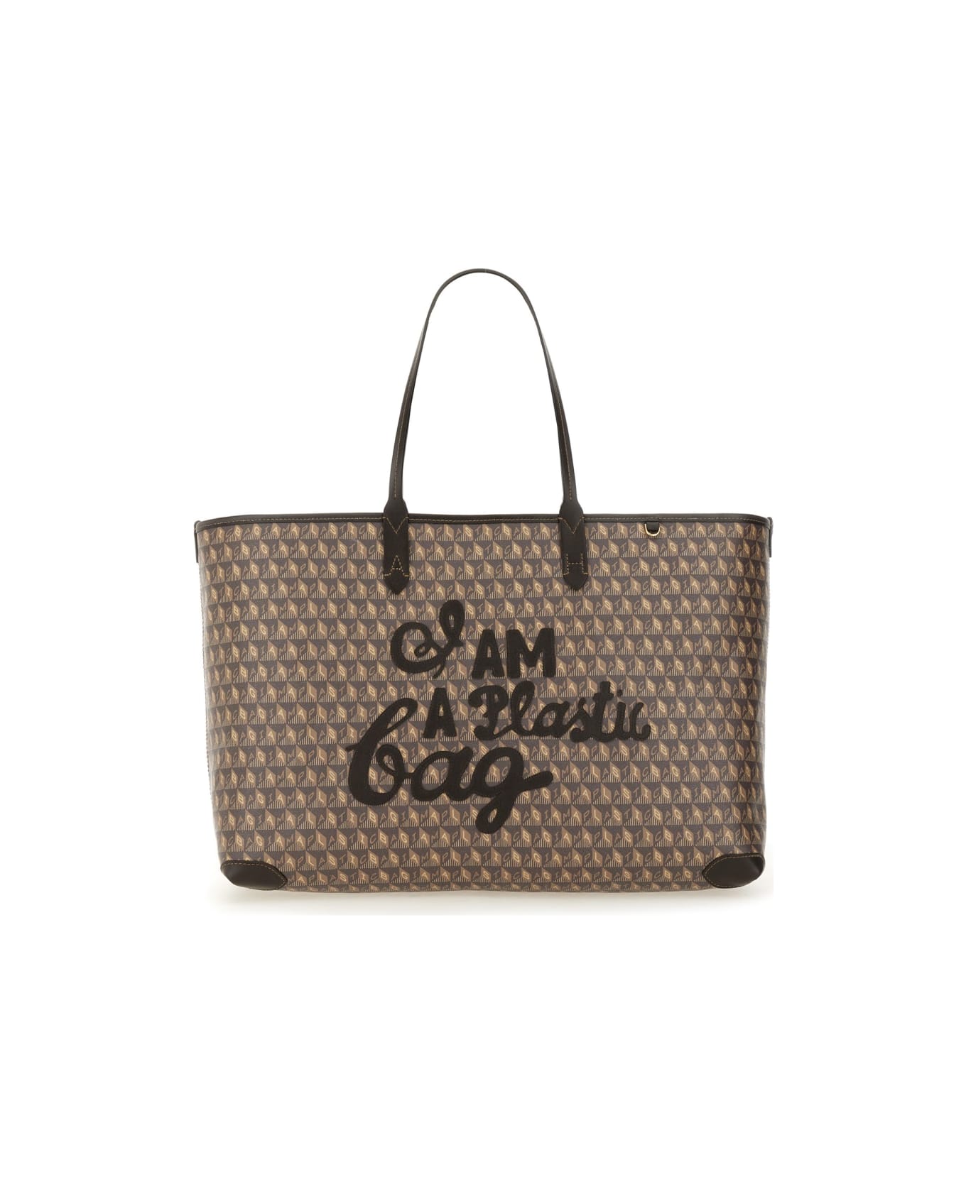 Anya Hindmarch "i Am A Plastic Bag" Tote Bag - BROWN