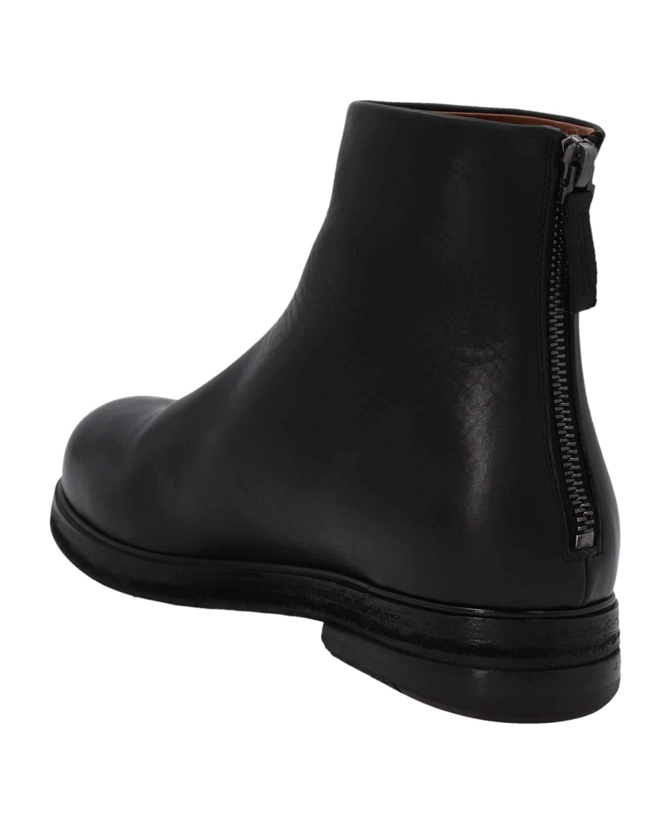 Marsell 'zucca Zeppa  Ankle Boots - Black  