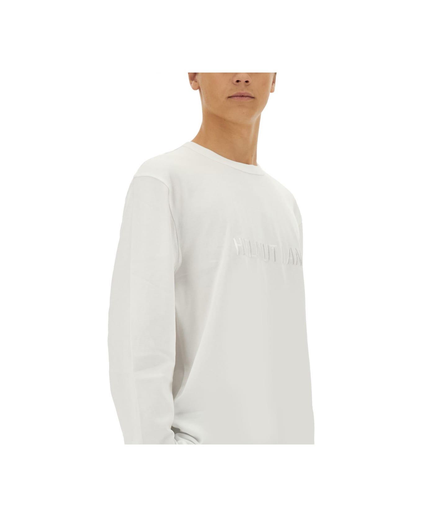 Helmut Lang T-shirt With Logo - WHITE