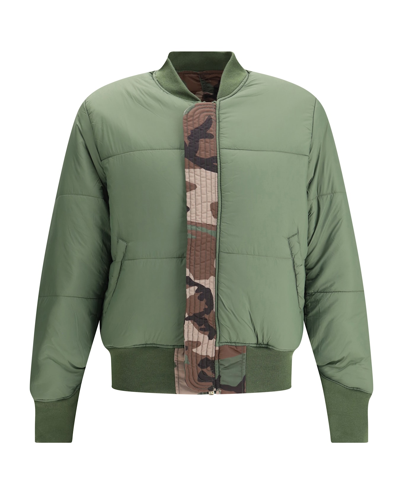 Alpha Industries Ma-1 Base Camo Flight Bomber Jacket
