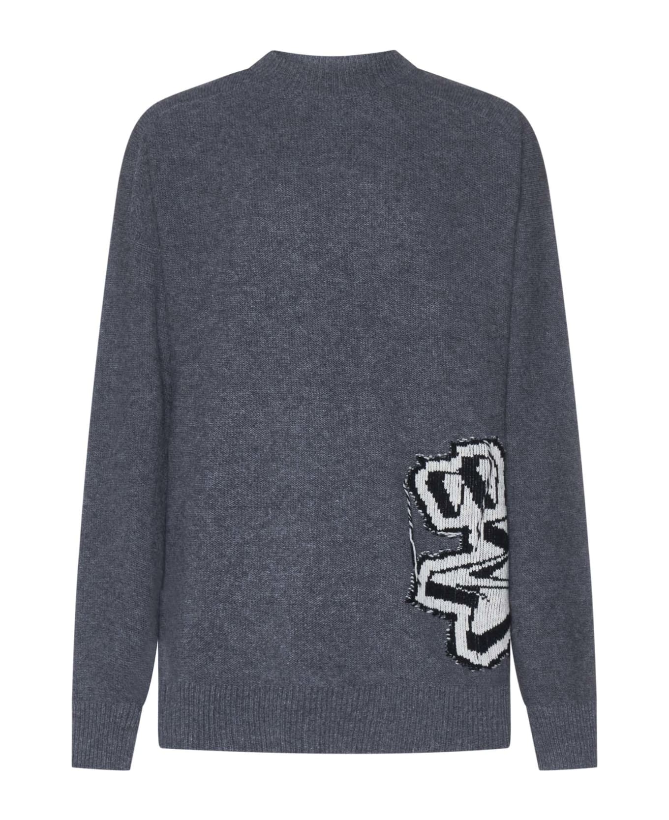 Off-White Sweater - Medium grey
