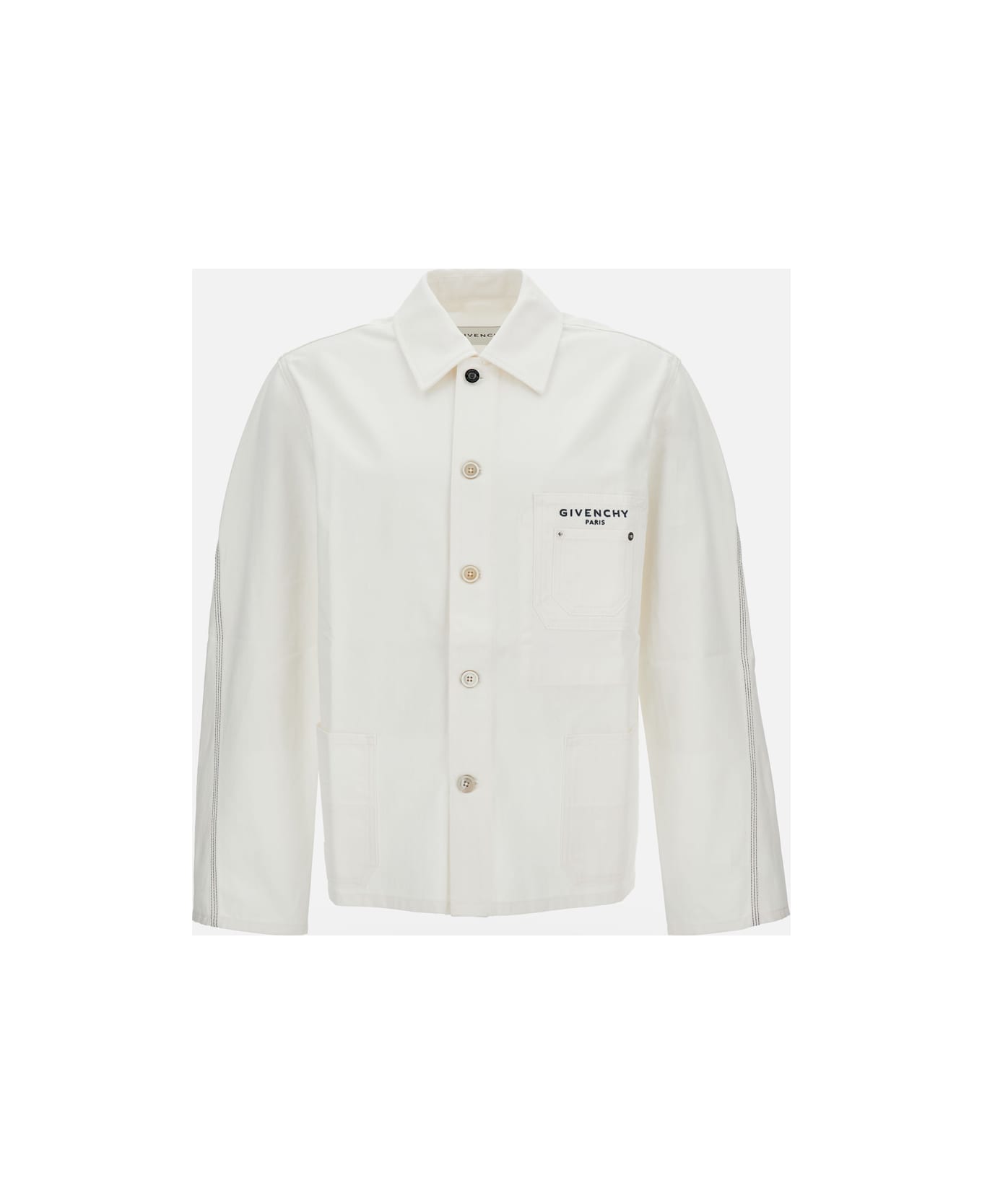 Givenchy Jacket With Patch Pockets - White