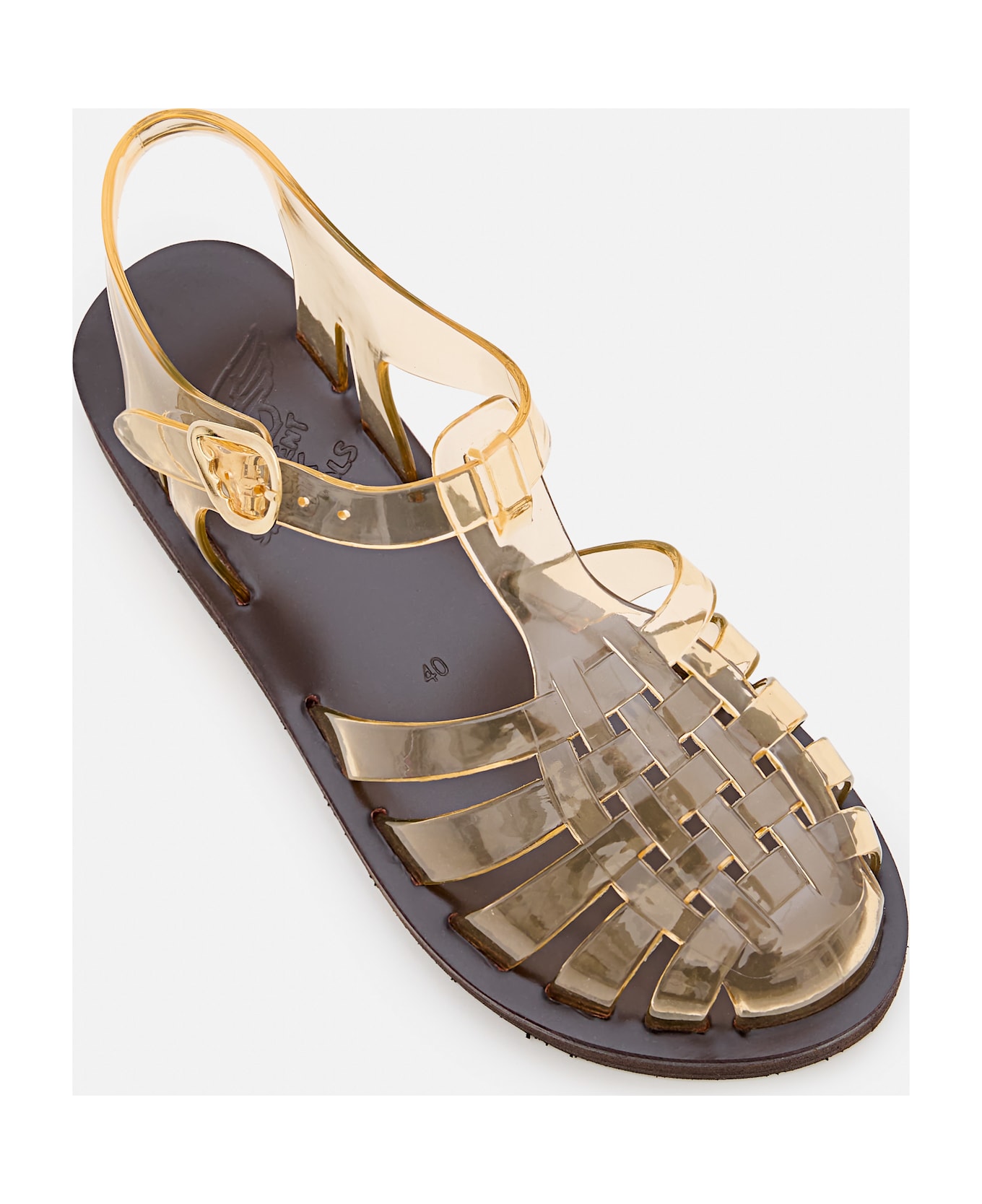 Ancient Greek Sandals Homeria Jelly - Beige