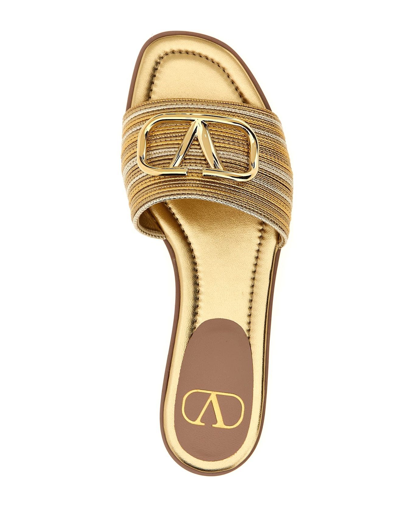 Valentino Garavani 
slide
 Sandals - Gold