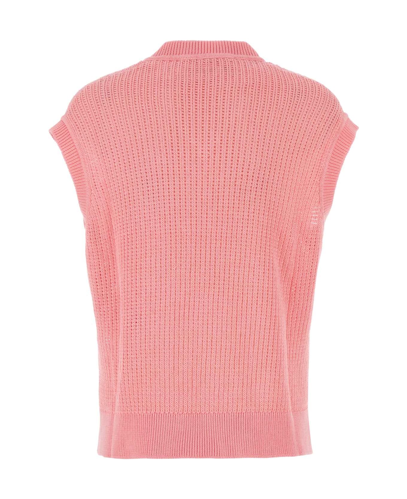 Marni Pink Cotton Vest - 00C13 ベスト