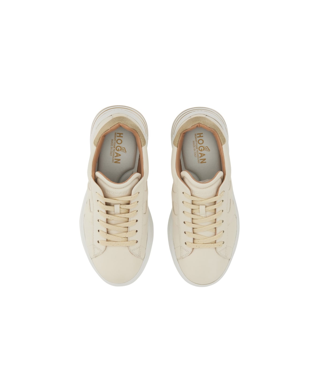 Hogan "rebel" Sneaker - BEIGE