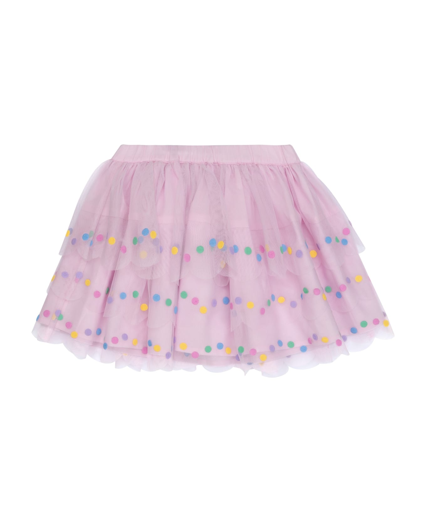 Stella McCartney Kids Confetti Polka Dot Skirt - Lilla