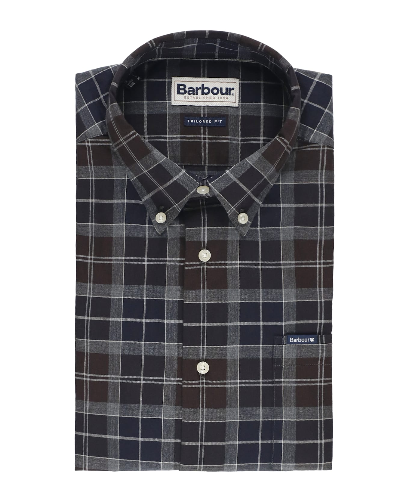 Barbour Wetherham Shirt - Brown