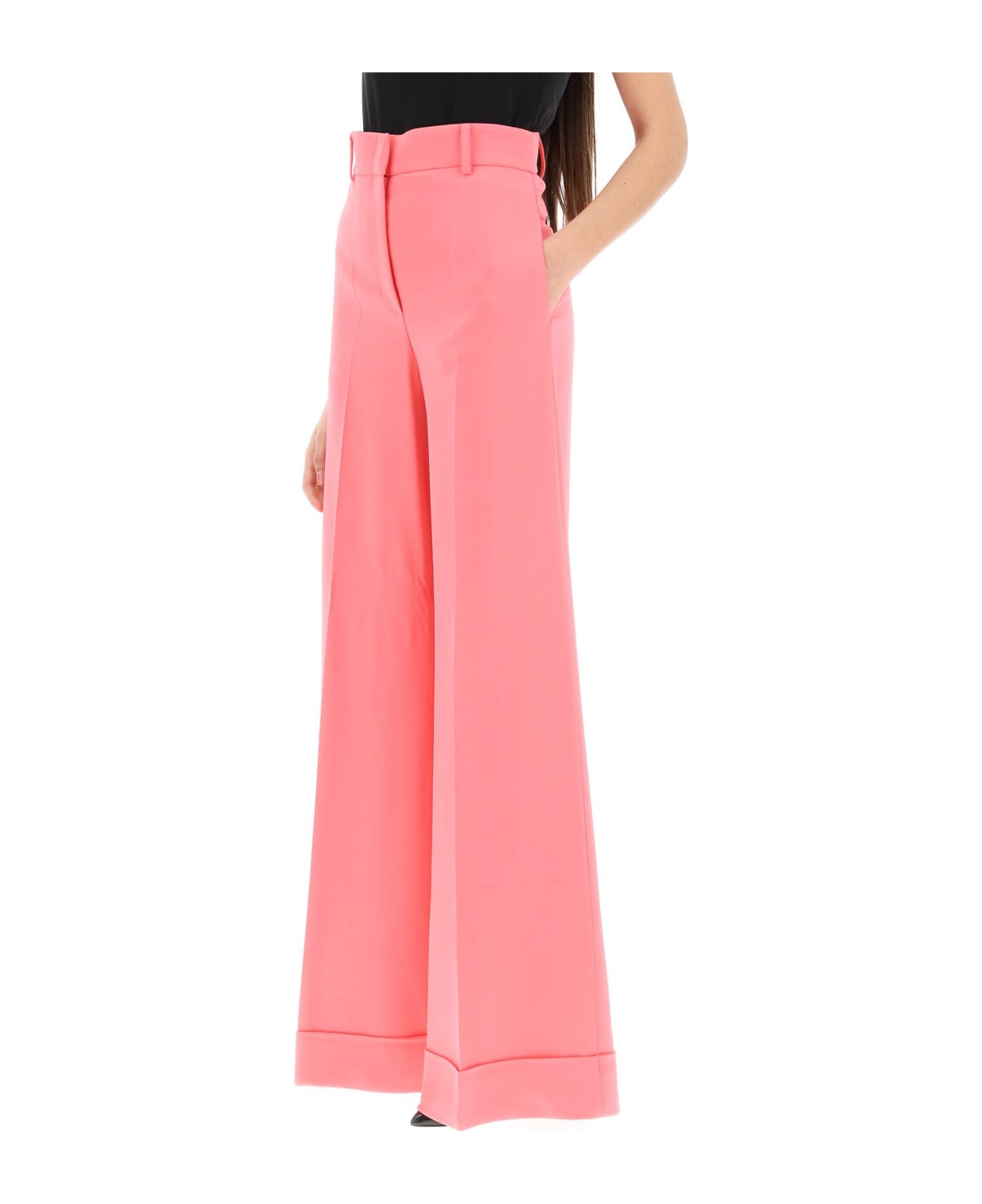 Moschino High Waist Pants - FUXIA (Pink)