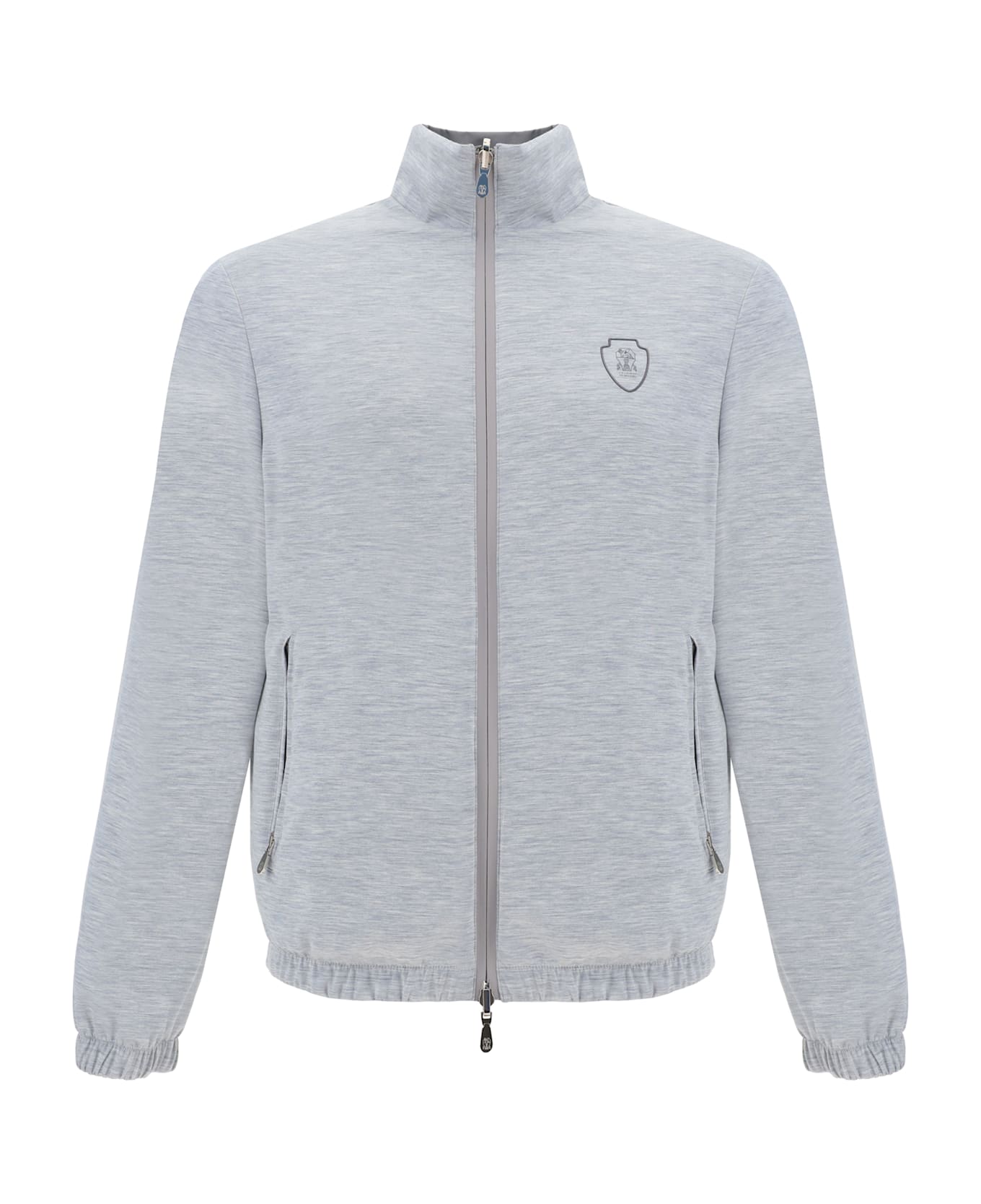 Brunello Cucinelli Reversible Jacket - Perla+grigio