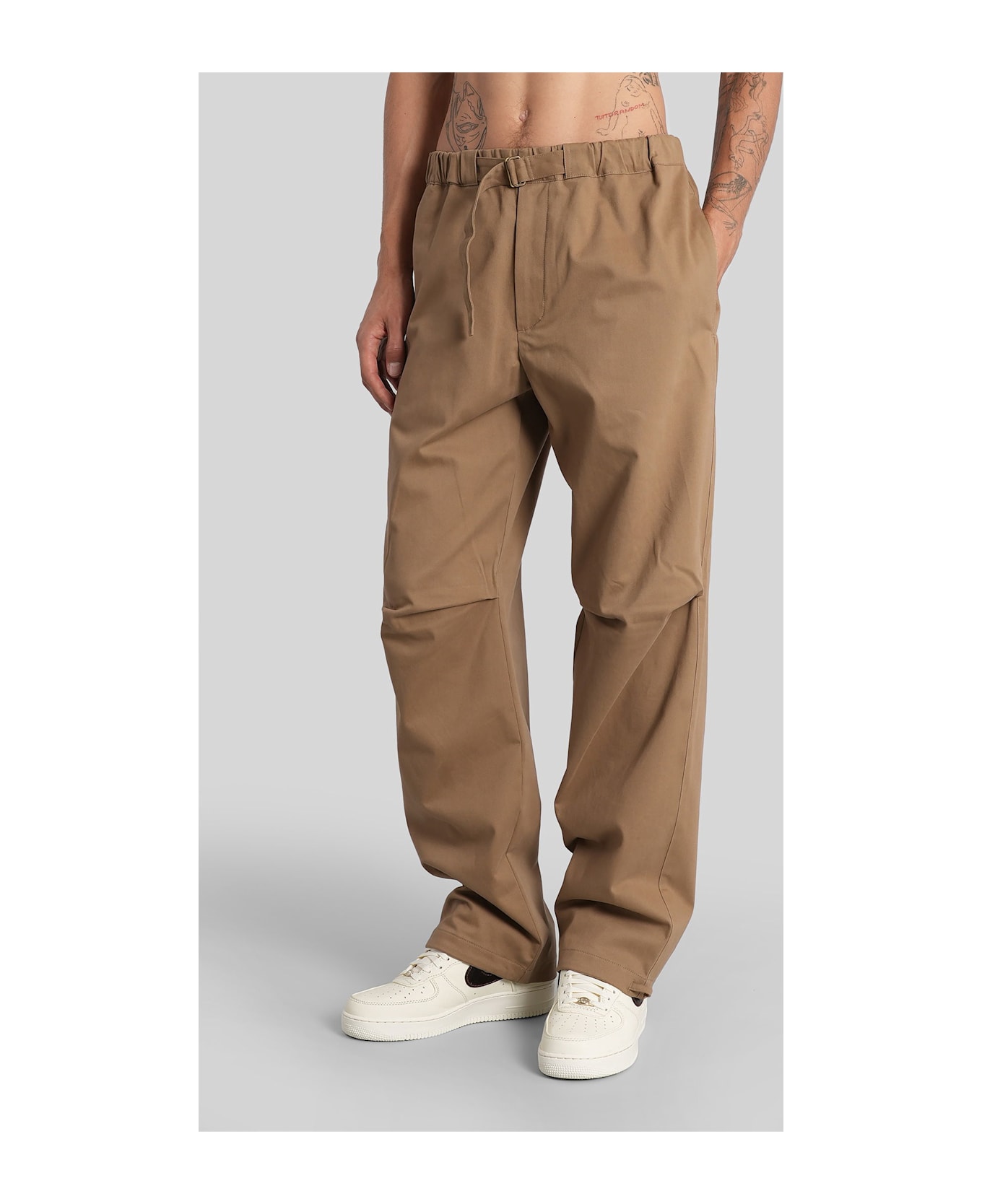DARKPARK Jordan Pants In Camel Cotton - Camel
