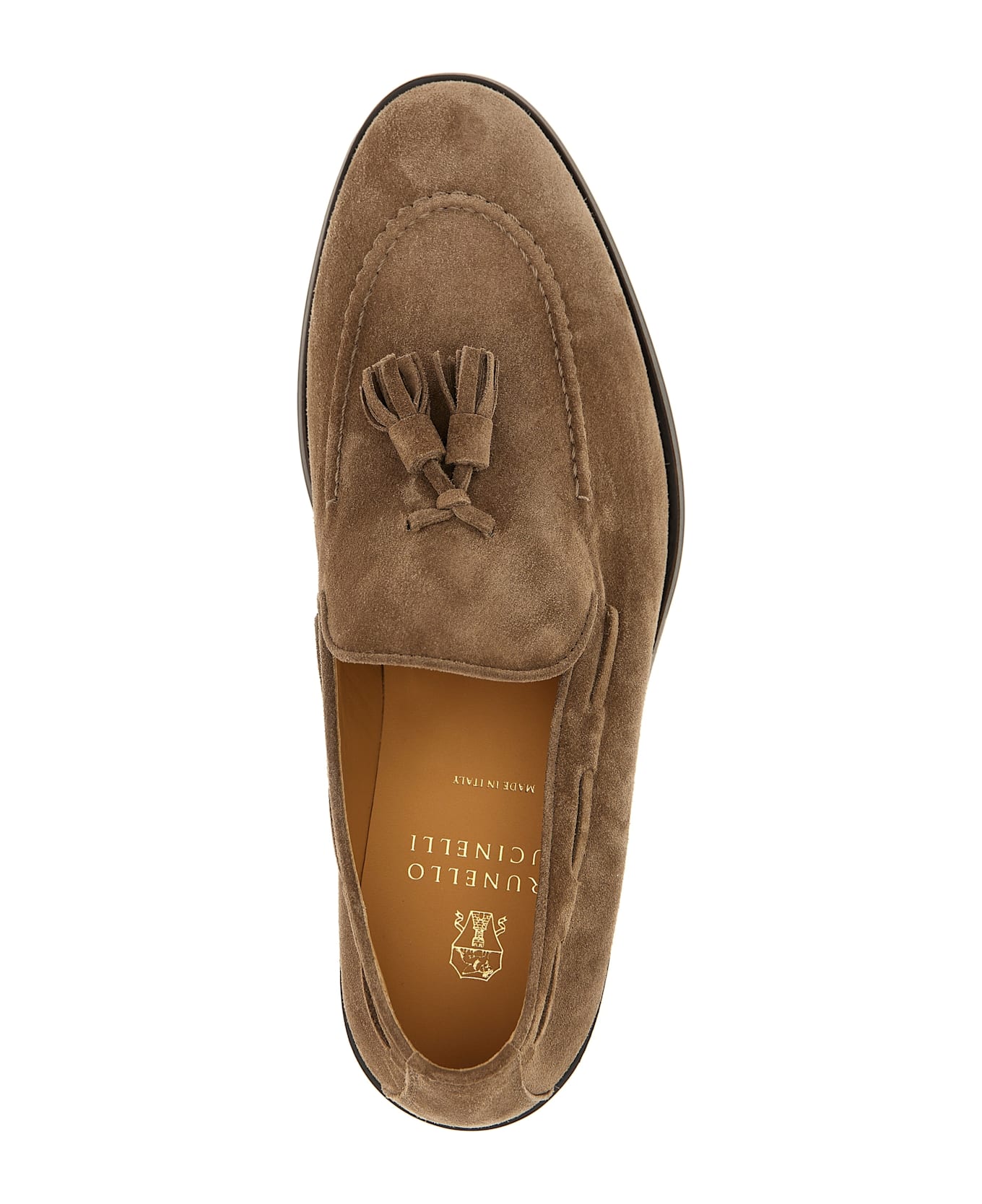 Brunello Cucinelli Tassel Loafers - Beige