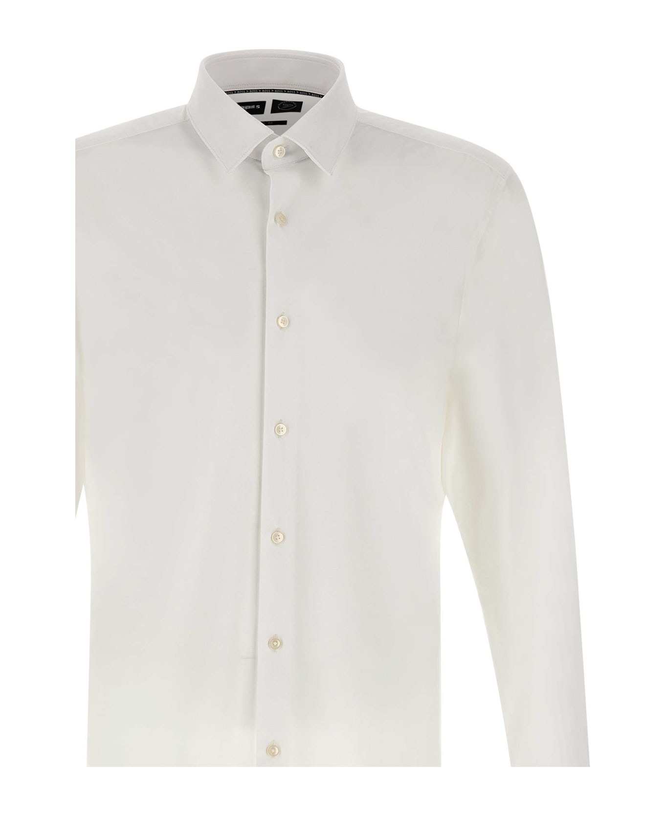 Hugo Boss "hank" Viscose Shirt - WHITE