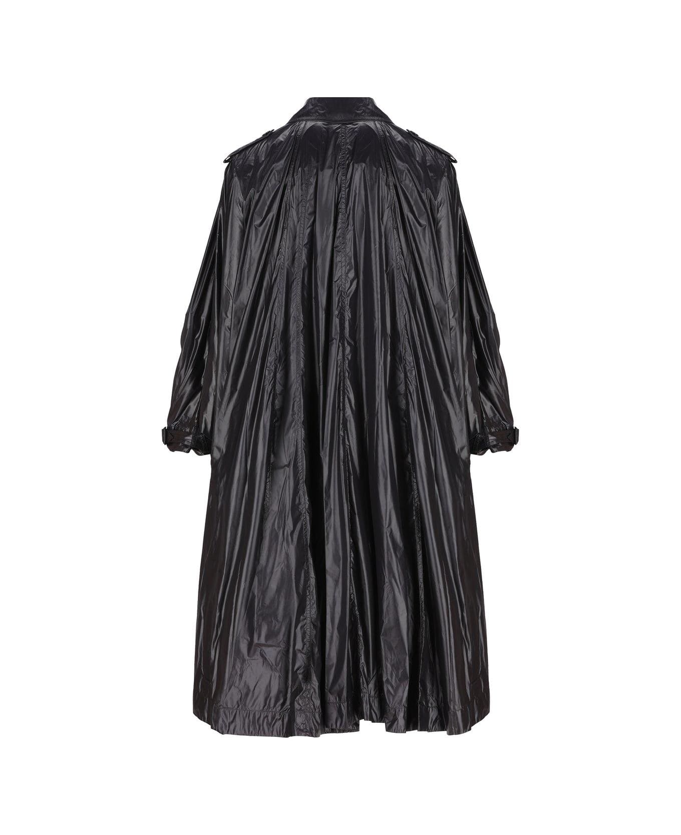 Saint Laurent Long-sleeved Padded Coat