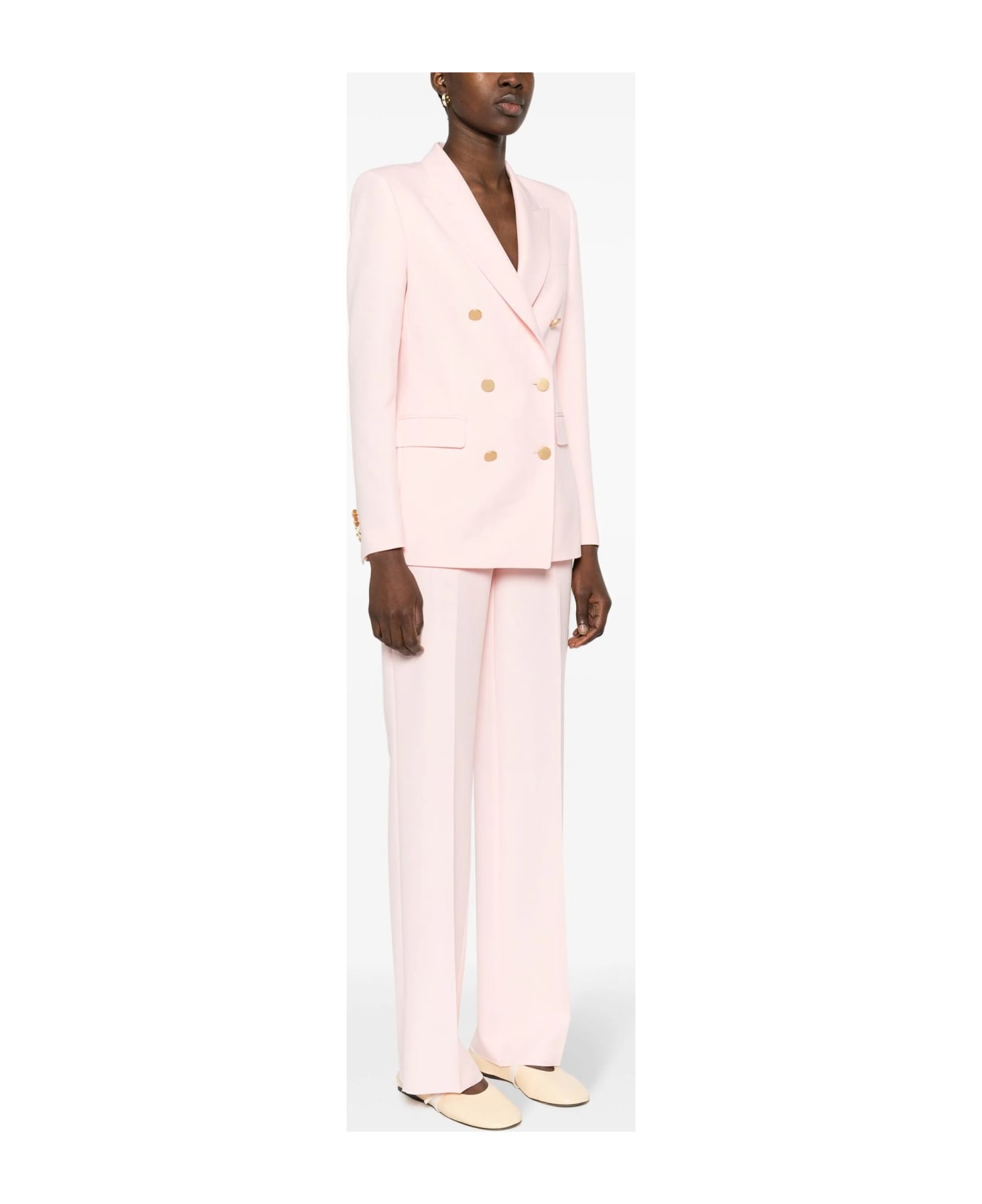 Tagliatore Pink Double-breasted Suit - Pink ブレザー