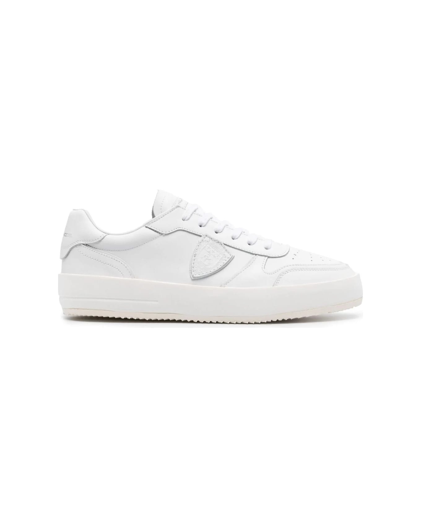 Philippe Model Nice Low Sneakers - White - White