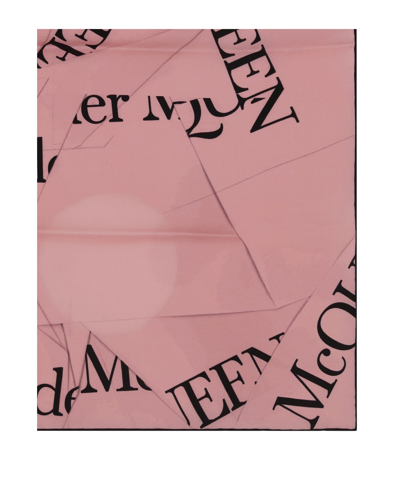 Alexander McQueen Scarf - Pink/black