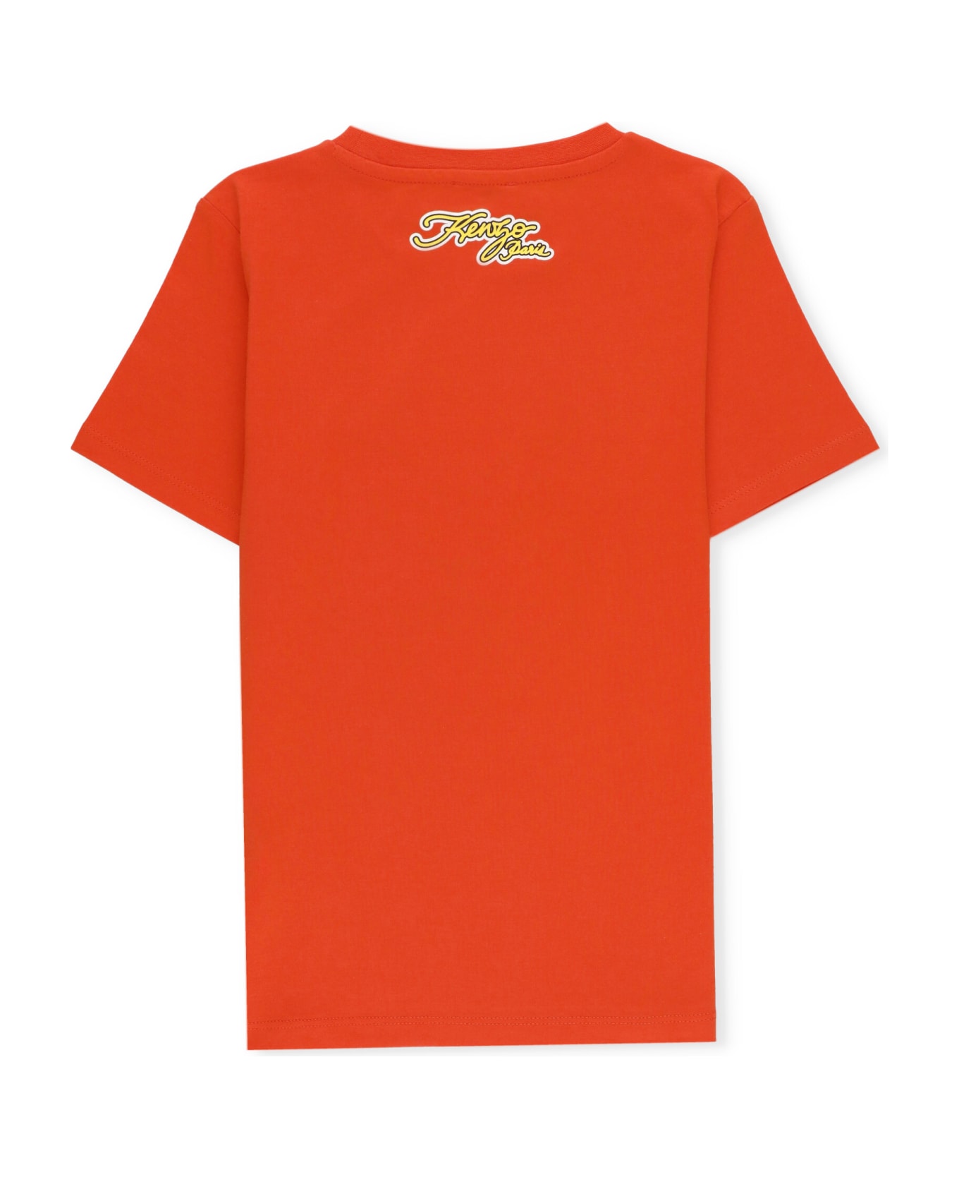 Kenzo Kids T-shirt With Print - Orange Tシャツ＆ポロシャツ