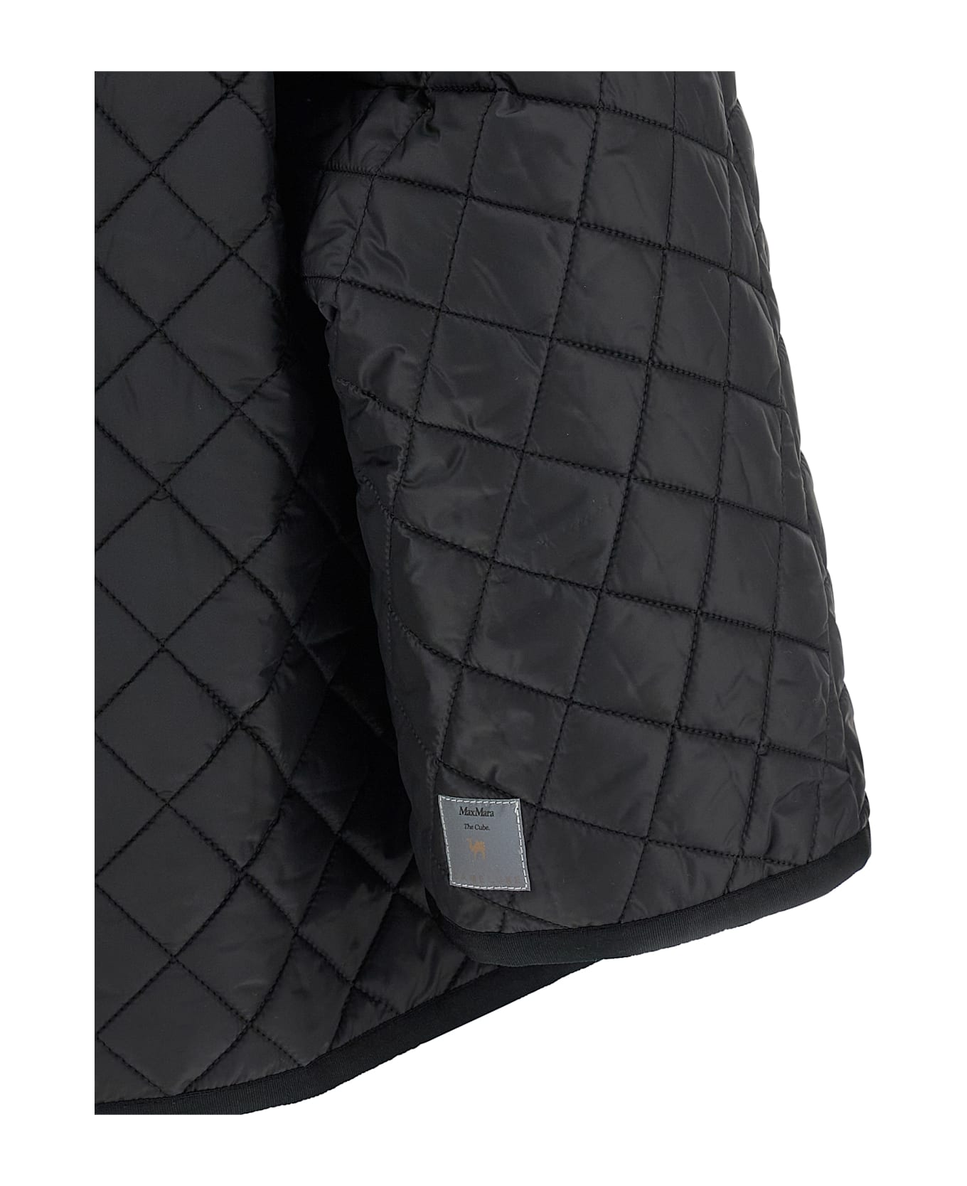 Max Mara The Cube 
delfina
 Reversible Hood - Black
