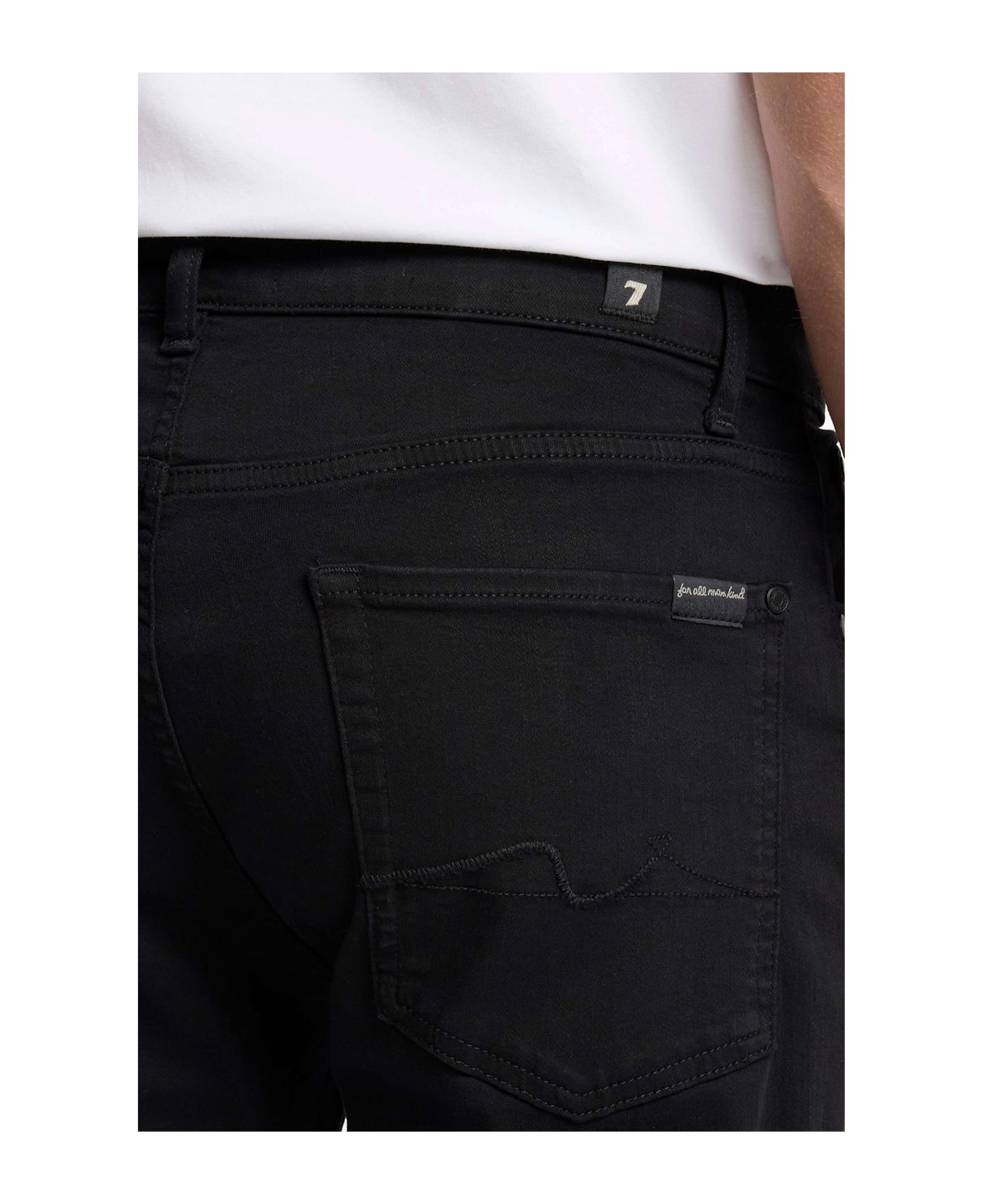 7 For All Mankind Slimmy Black - Black
