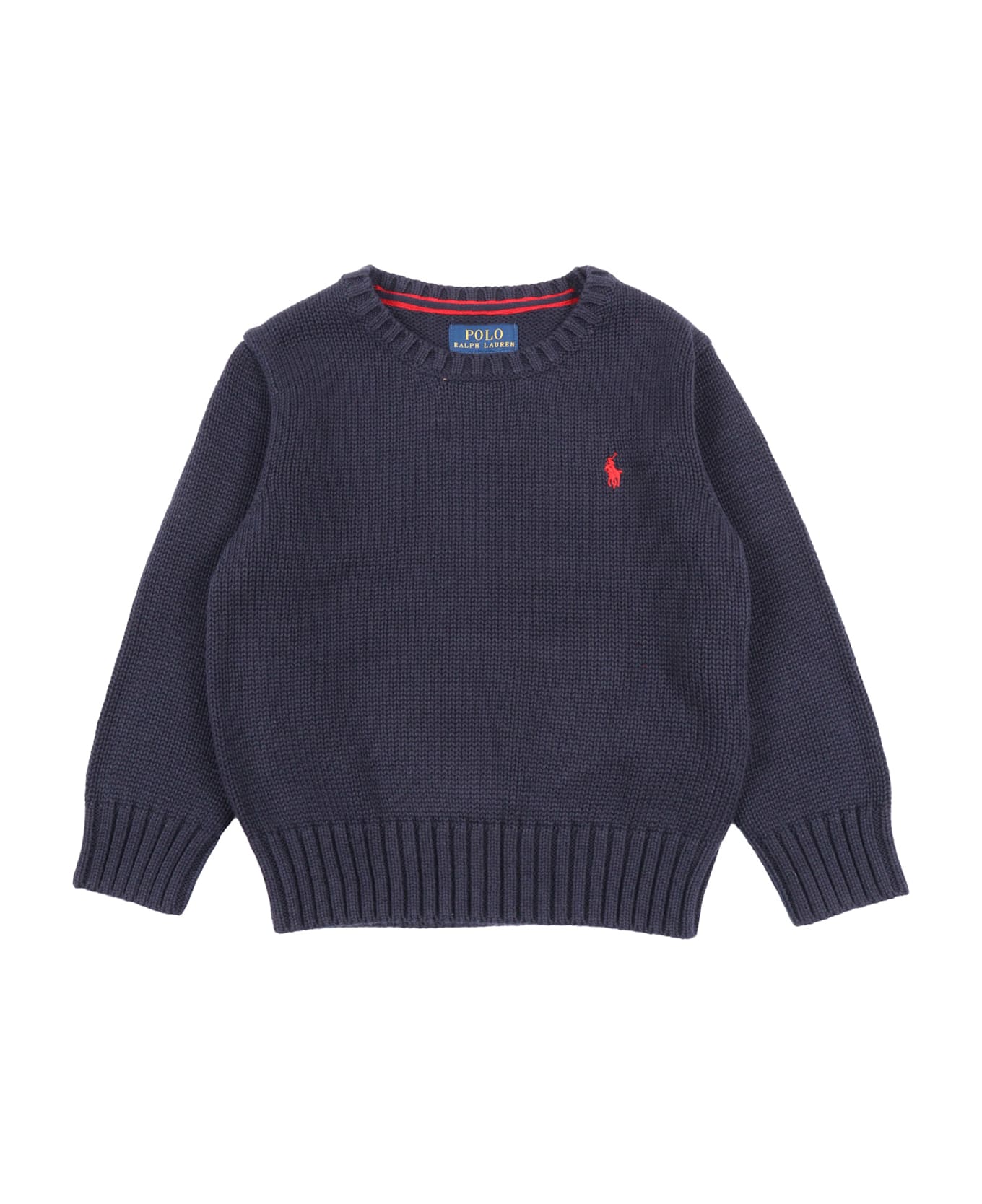 Polo Ralph Lauren Ls Cn-sweater-pullover - BLUE