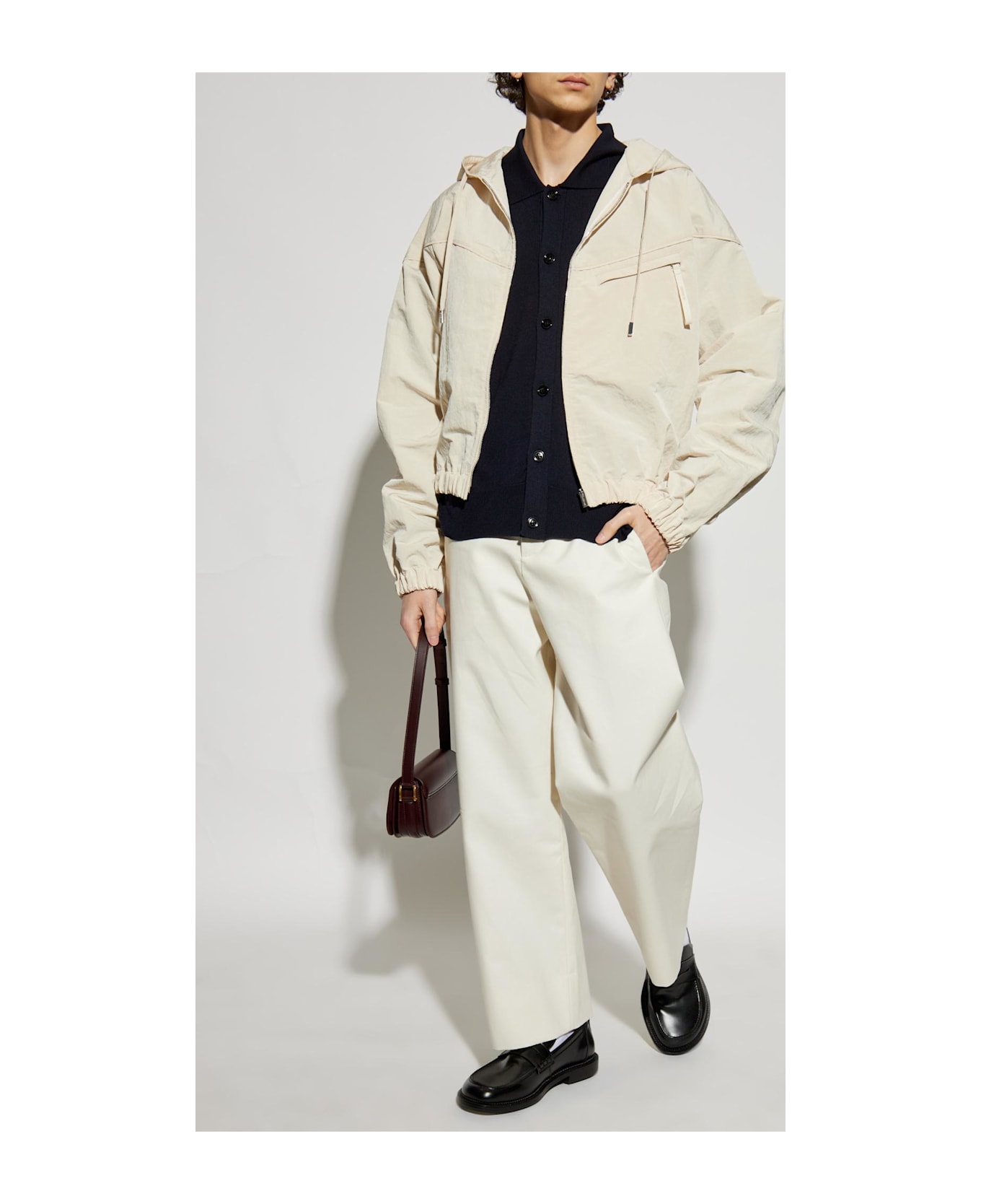 Ami Alexandre Mattiussi Cardigan With Logo - BLUE