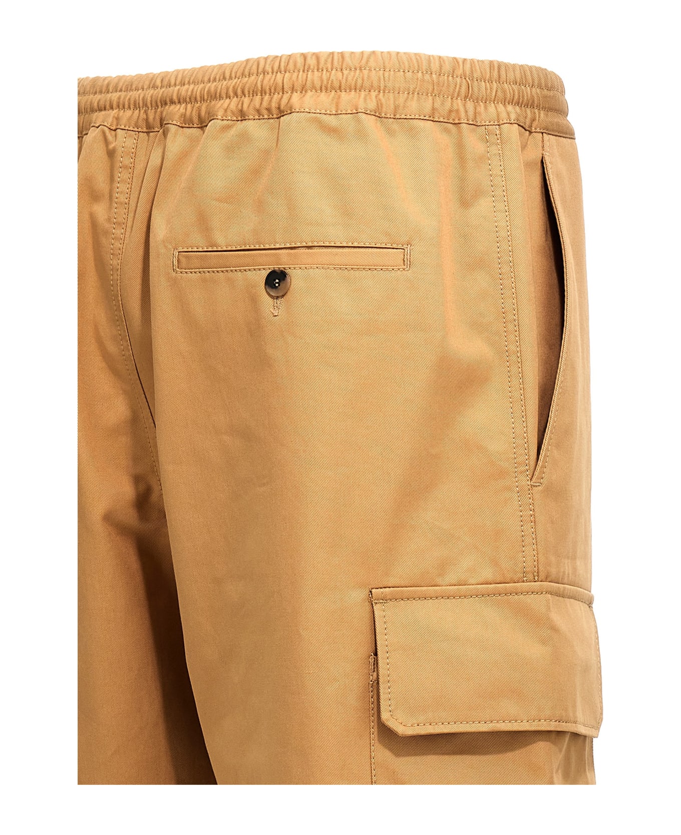 Marni Gabardine Cargo Trousers - Beige