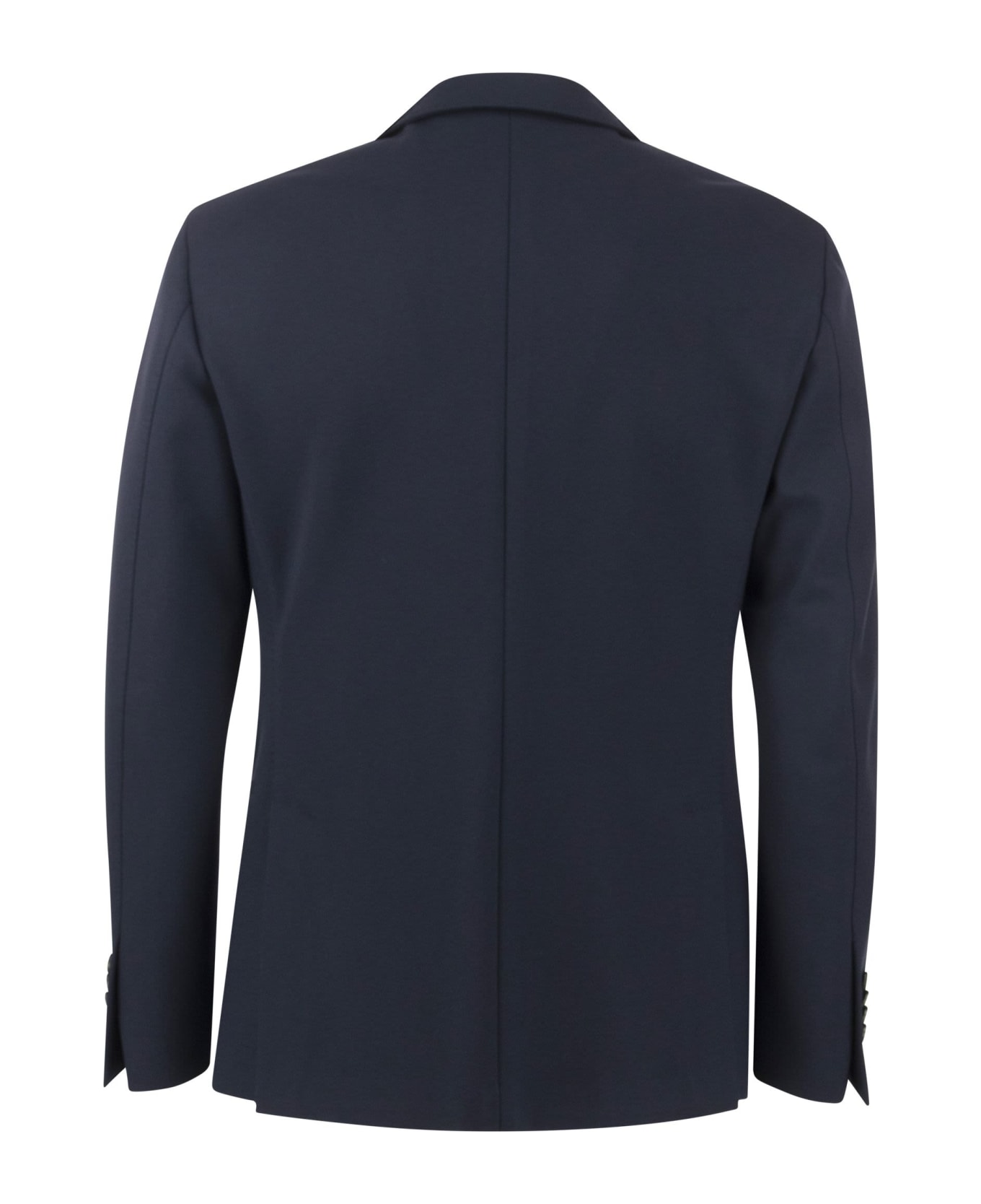Lardini Jacket With Two-button Fastening - Night Blue
