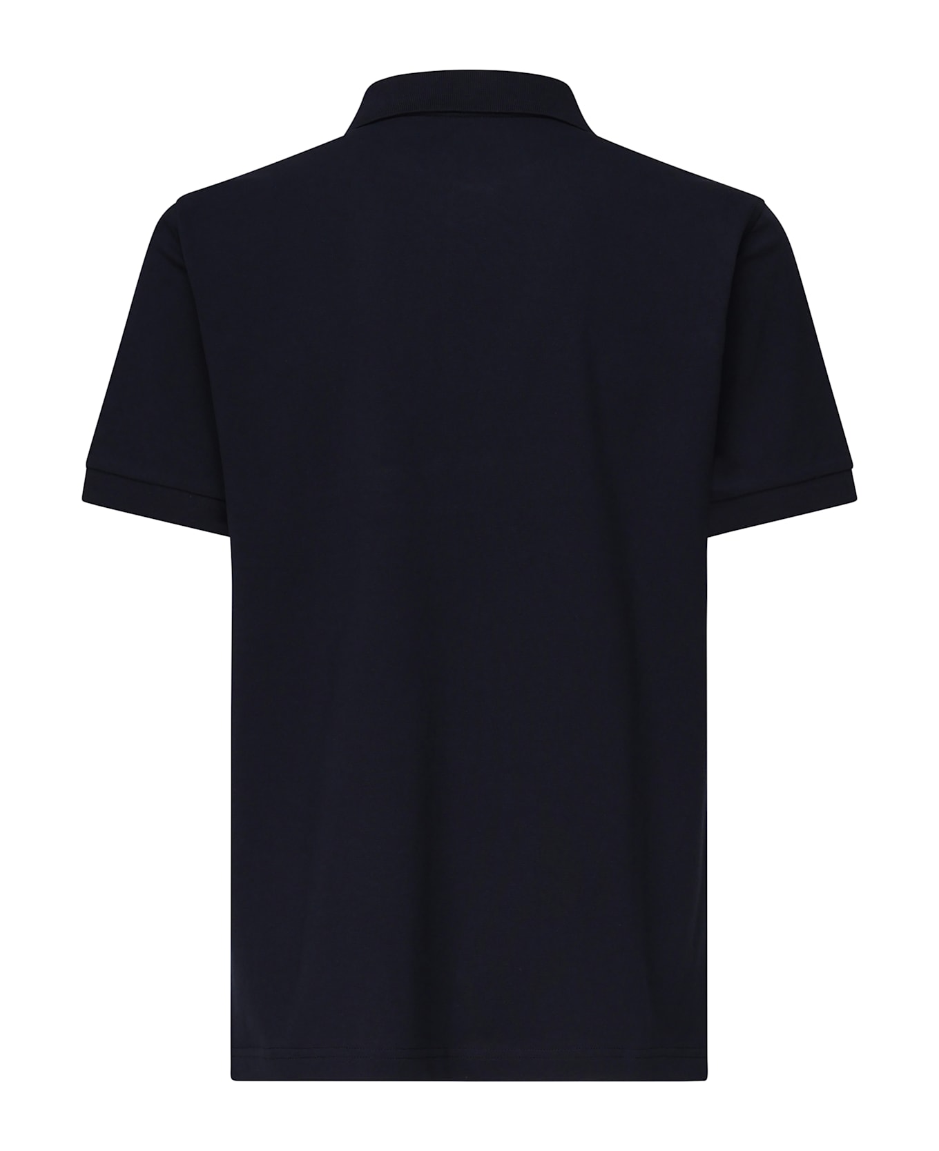 Fay Polo Db Collar Piquet - Blue