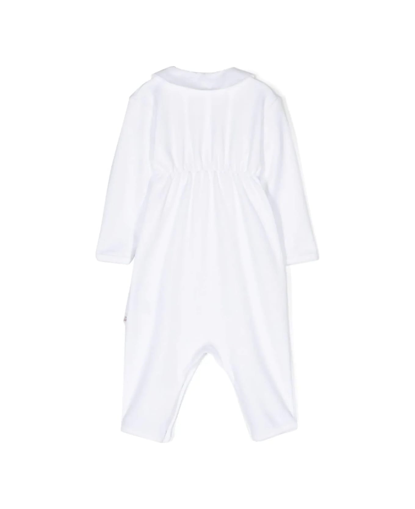 Bonpoint White Andoche Pajamas - White ボディスーツ＆セットアップ