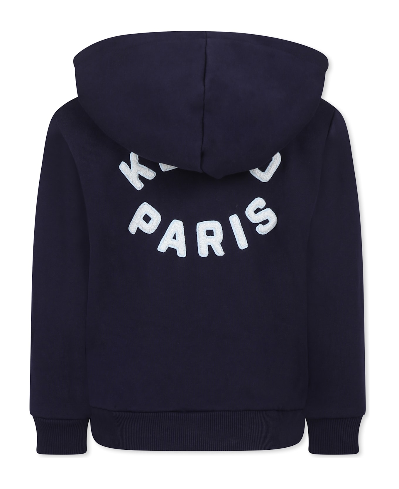 Kenzo Kids Blue Sweatshirt For Kids With Logo - Blue