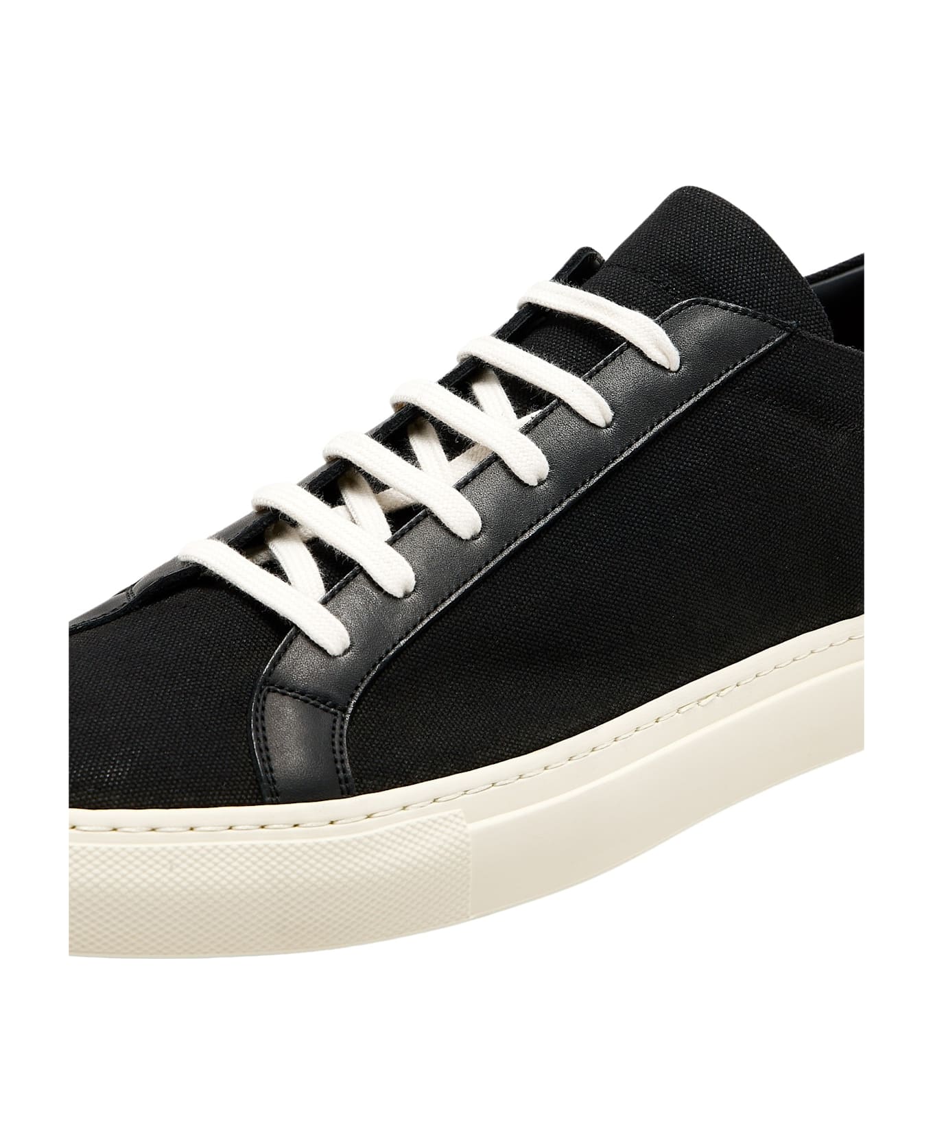 Common Projects Achilles In Canvas - Black