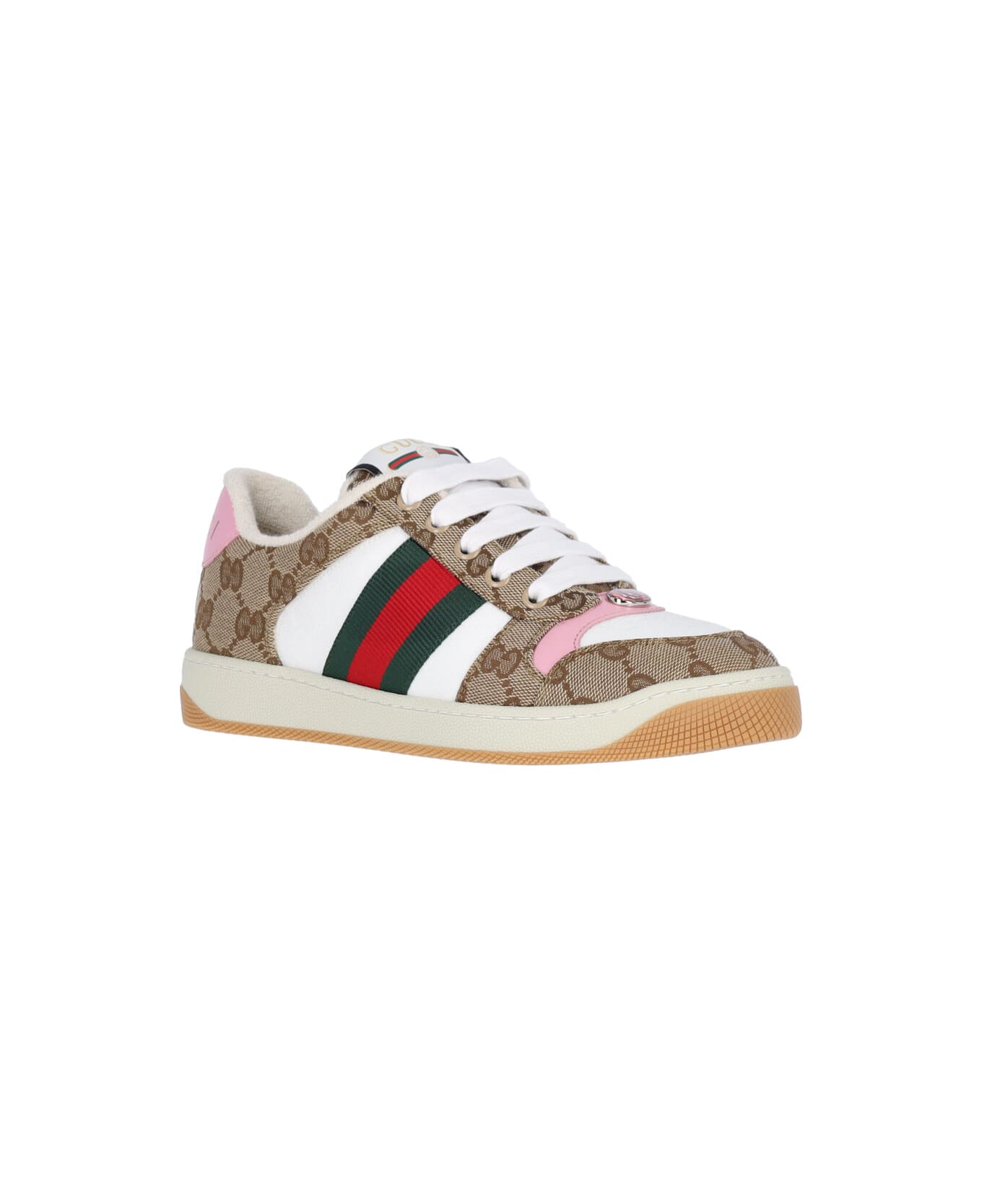 Gucci "screener" Sneakers - Beige