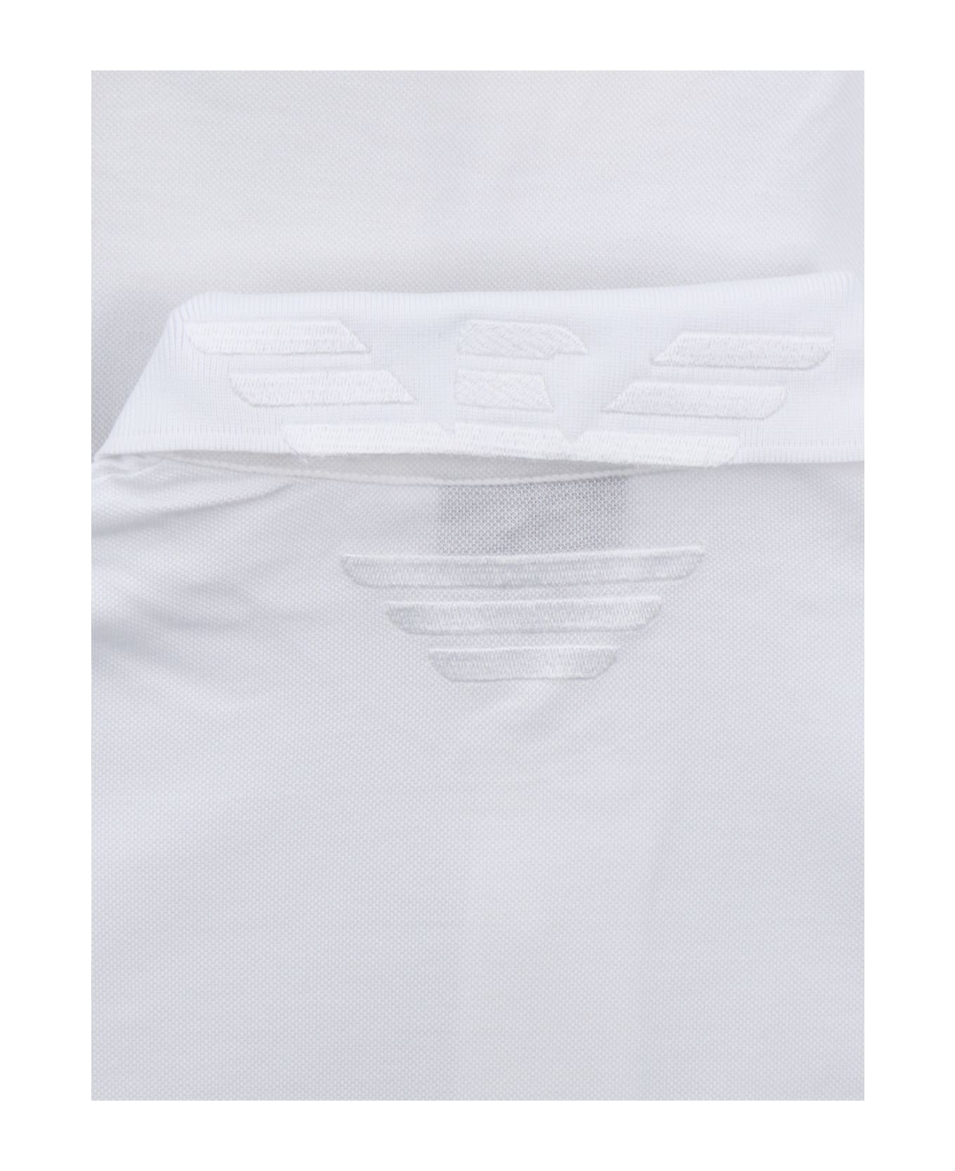 Emporio Armani Basic Polo Shirt - White