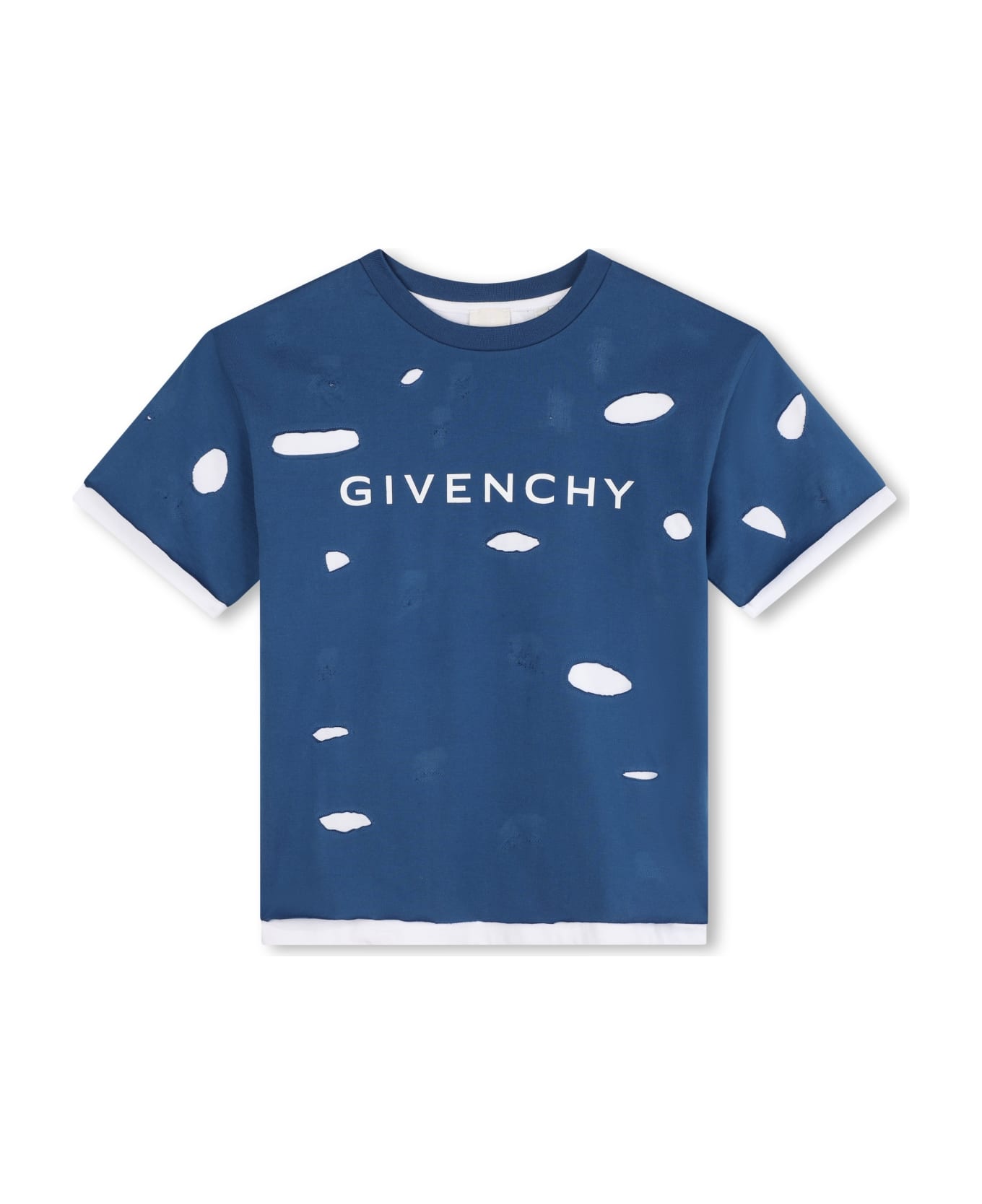 Givenchy T-shirt Con Stampa Logo - Blue