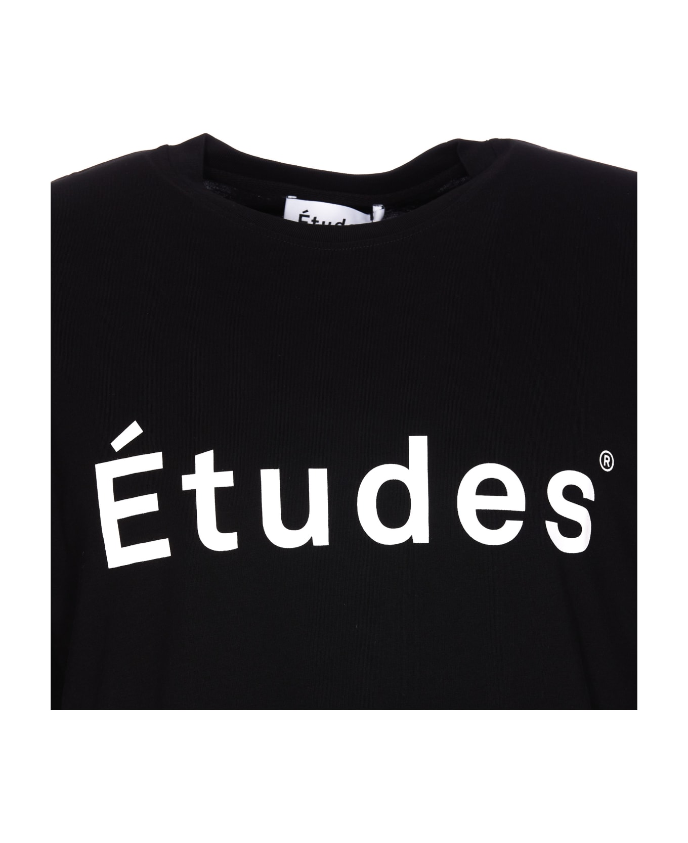Études Logo T-shirt - Nero