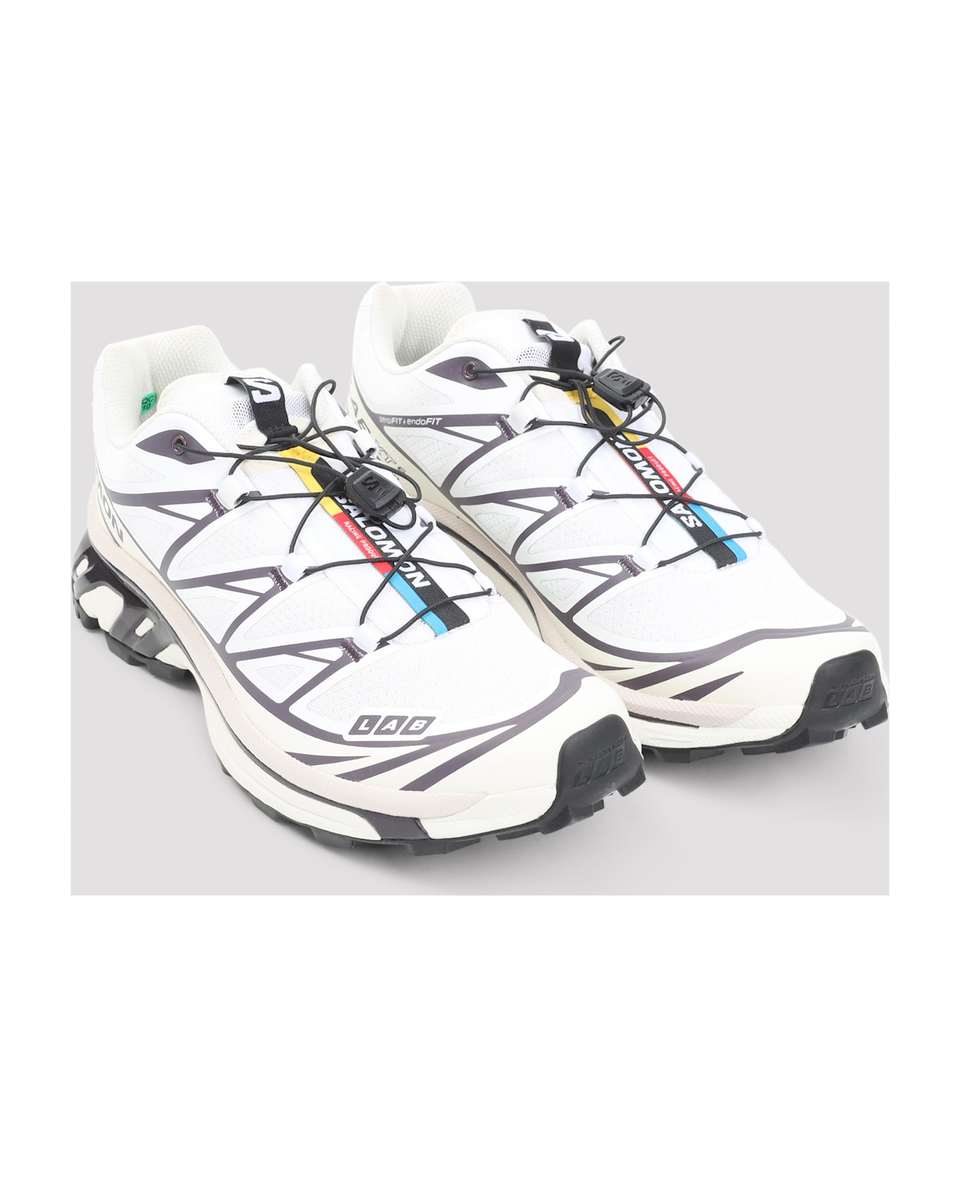 Salomon Xt-6 Sneakers - White Vanilla Ice Plum Perfect