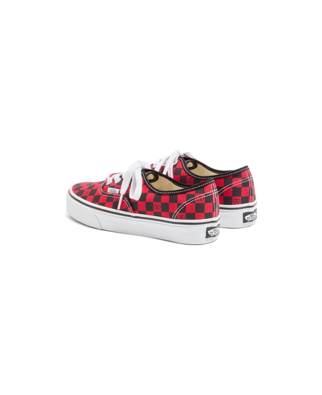 Valentino Garavani Canvas Sneakers - Red