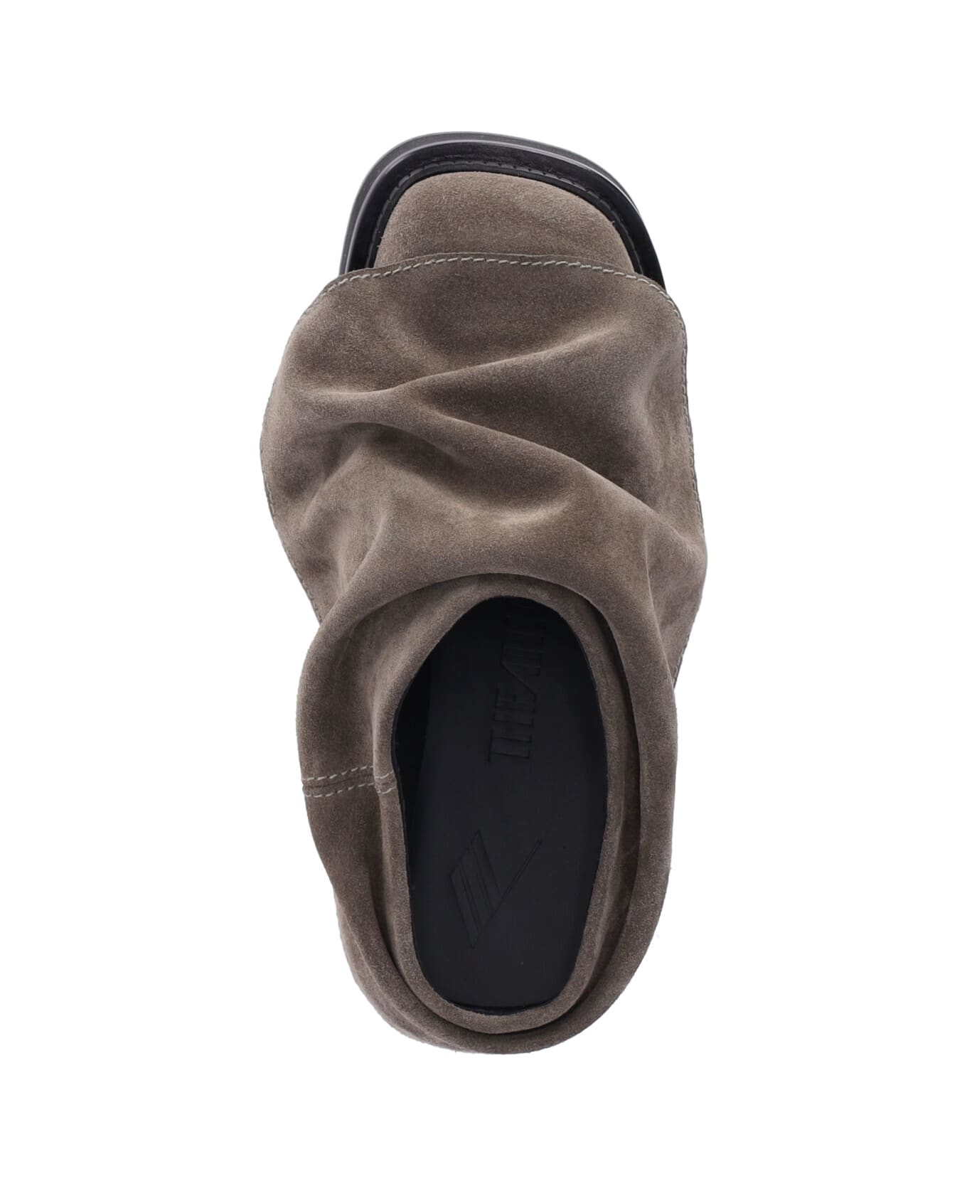 The Attico "mini Robin" Sabots - Taupe