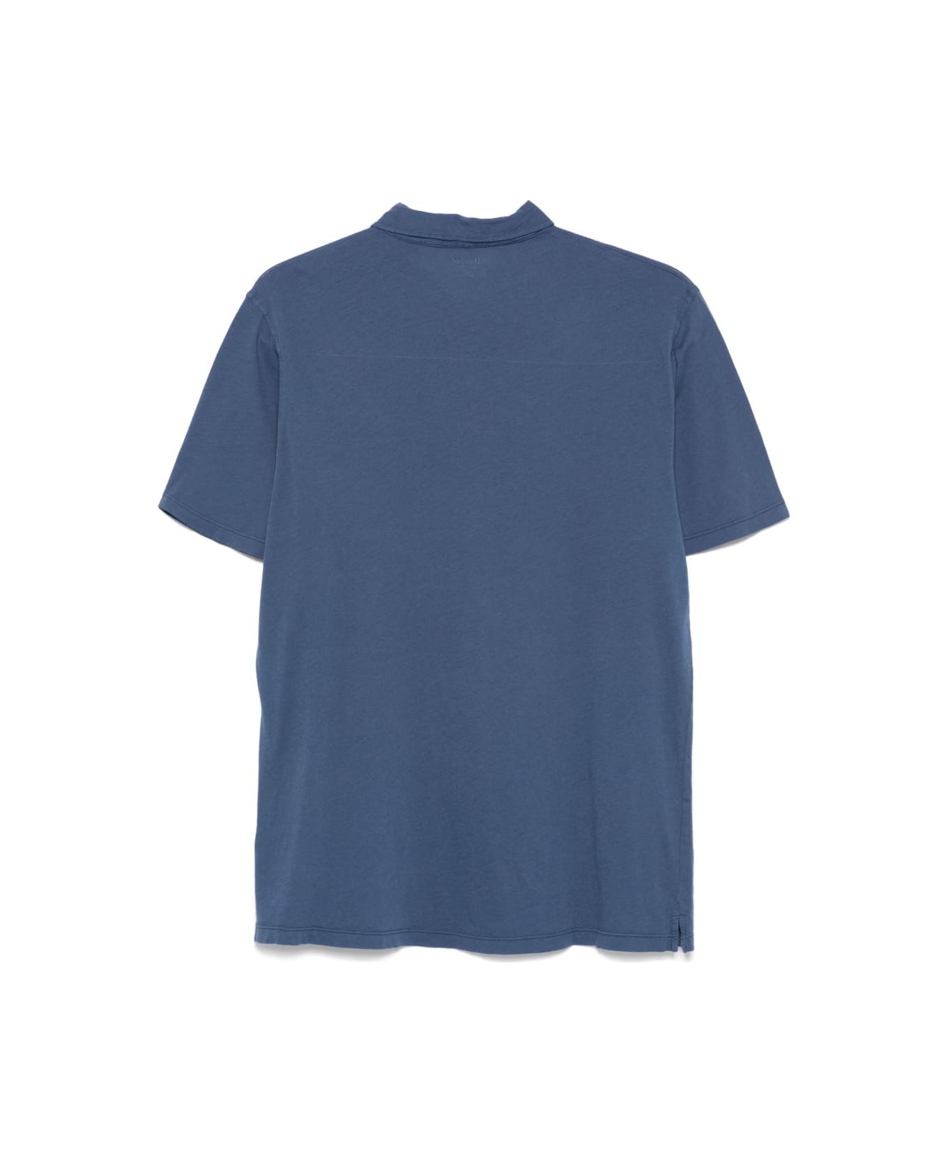 Hartford Cotton Polo Shirt - Blue