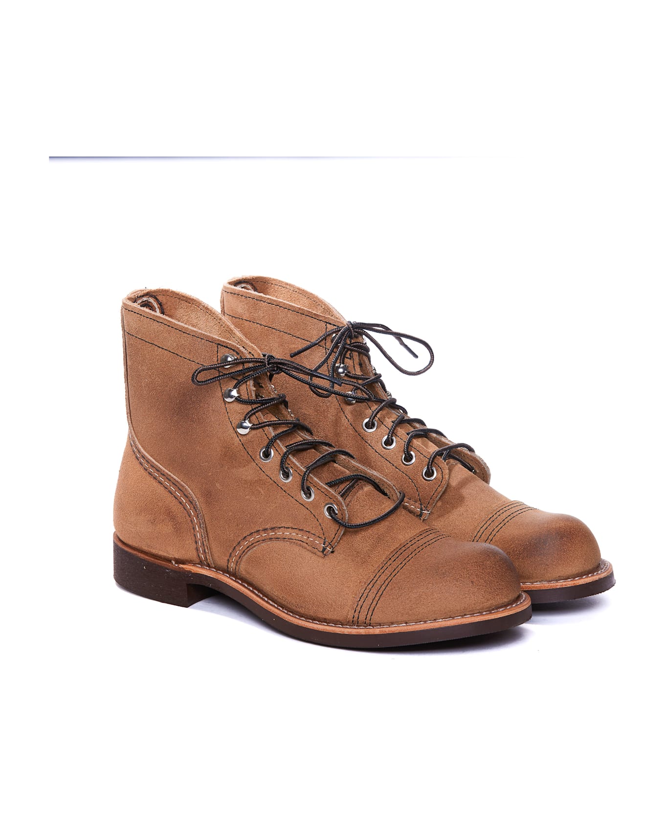 Red Wing Iron Ranger Boots - Beige
