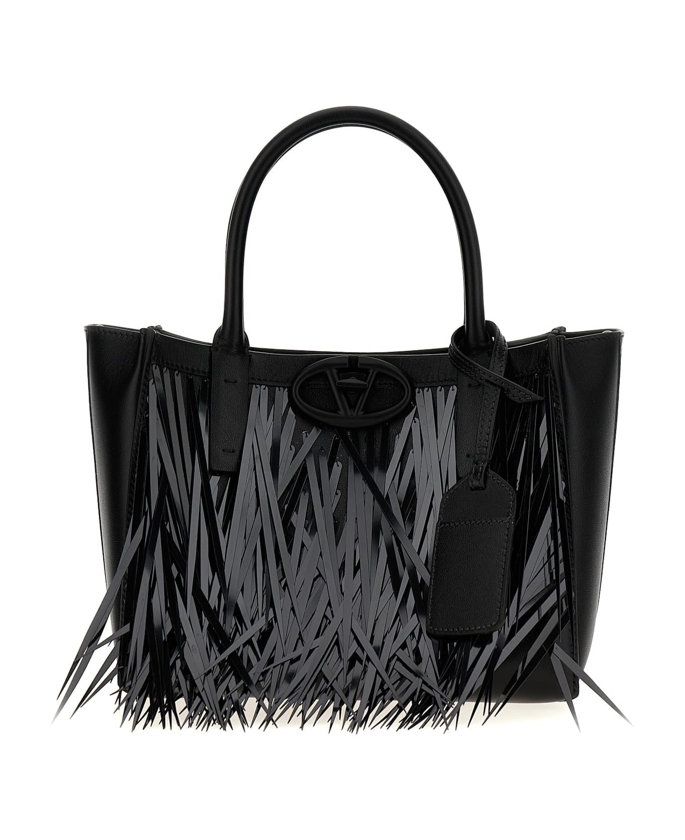 Valentino Garavani Shooping Valentino Garavani 
small Tote Vlogo
 - BLACK